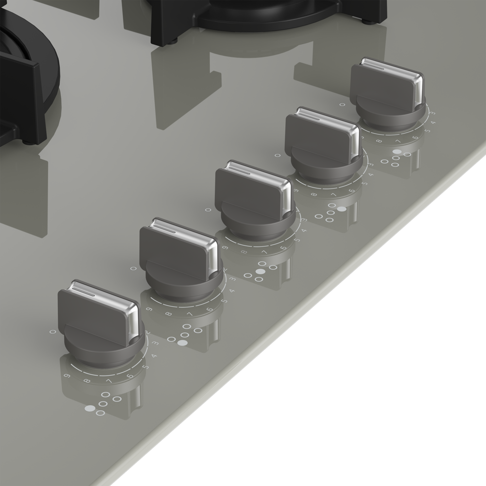 Beko BOCD T 7521 DWKG Ankastre Cam Ocak