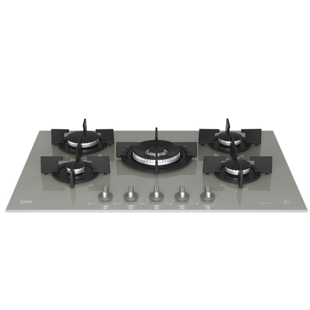 Beko BOCD T 7521 DWKG Ankastre Cam Ocak