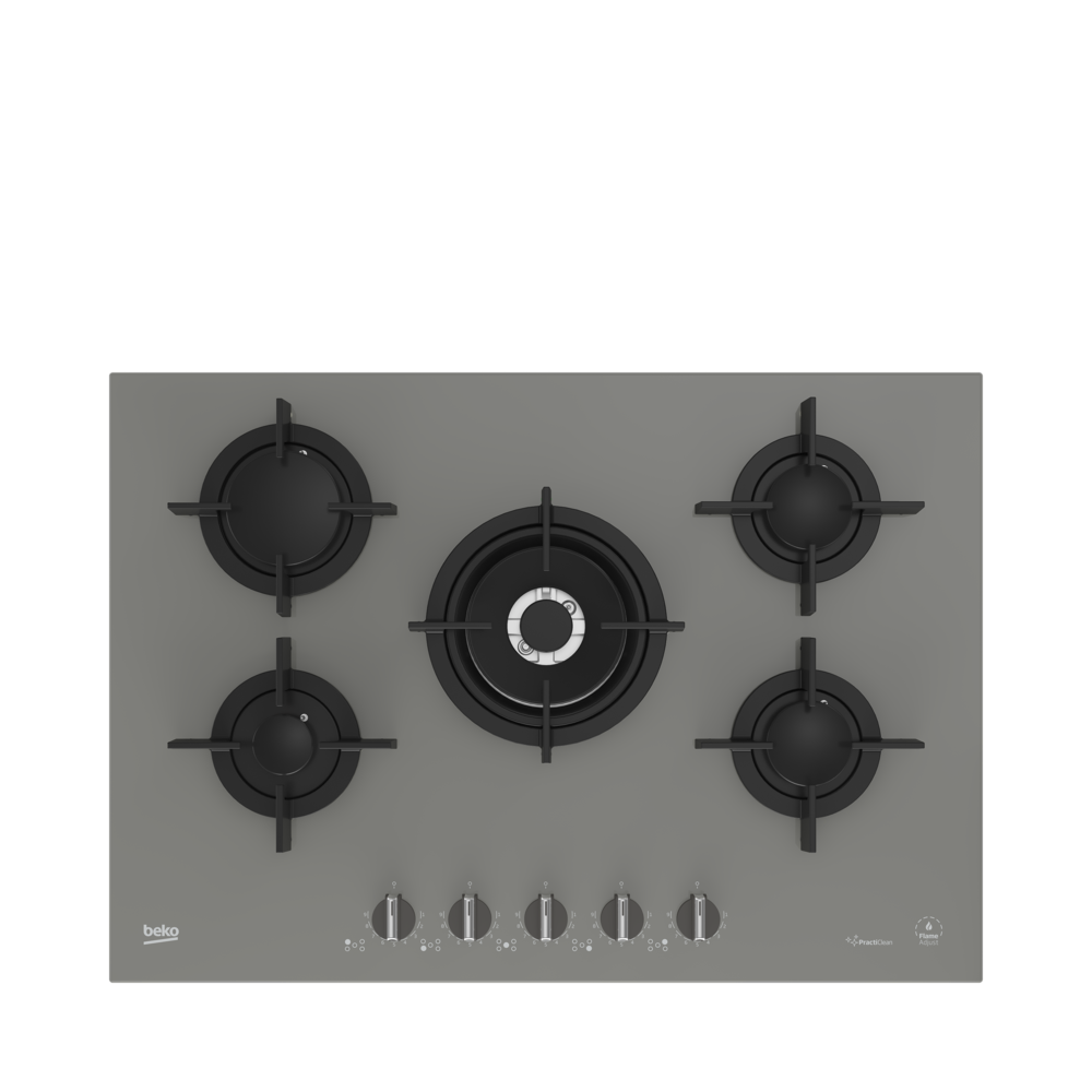 Beko BOCD T 7521 DWKG Ankastre Cam Ocak