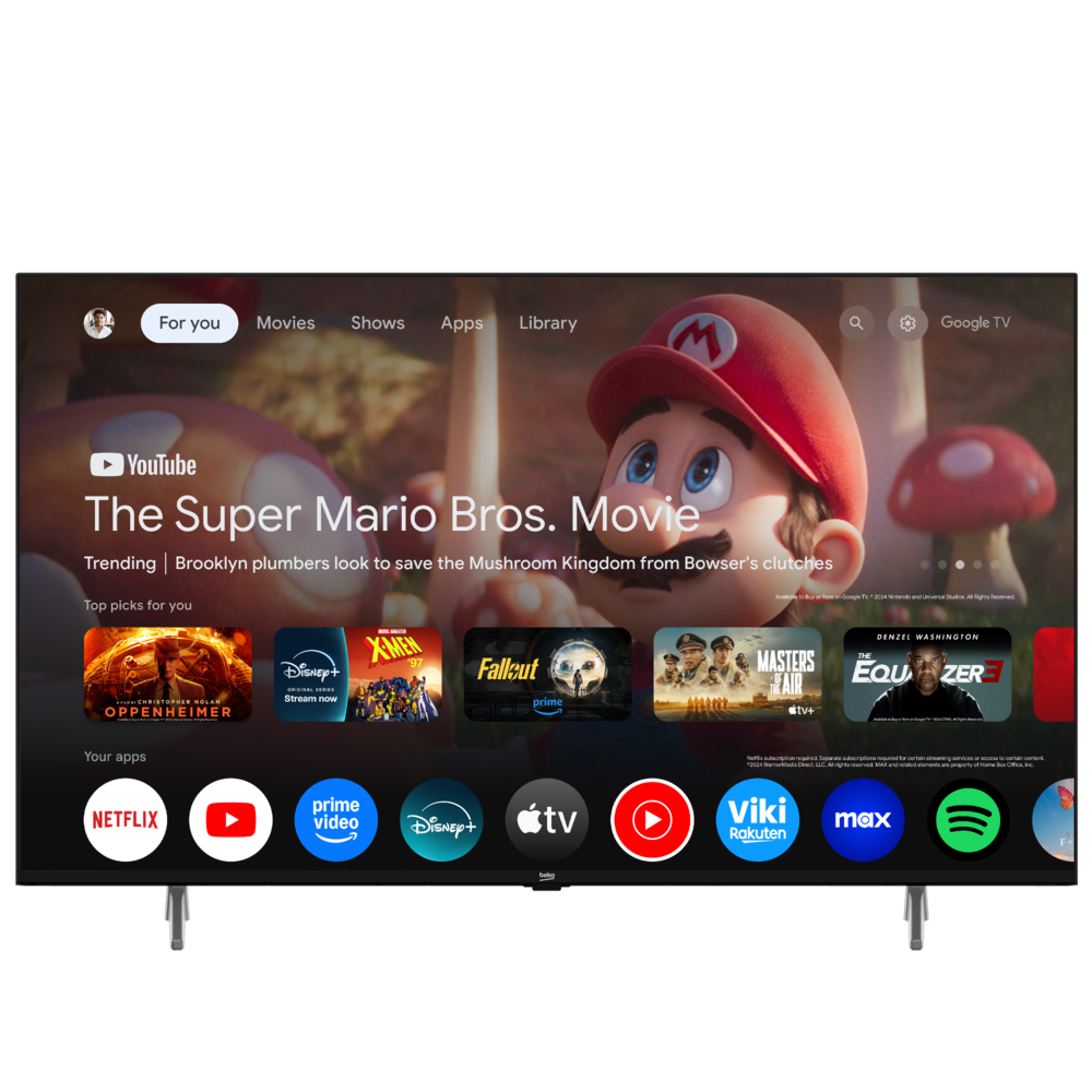 BEKO Crystal 7 50'' 4K UHD Google TV - B50 E 795 B: Akıllı TV Deneyimi ve Yüksek Çözünürlük ile Mükemmel Eğlence!''