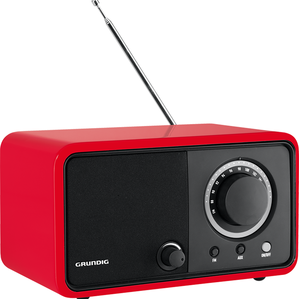 Grundig TR 1200 Glossy Kırmızı Radyo