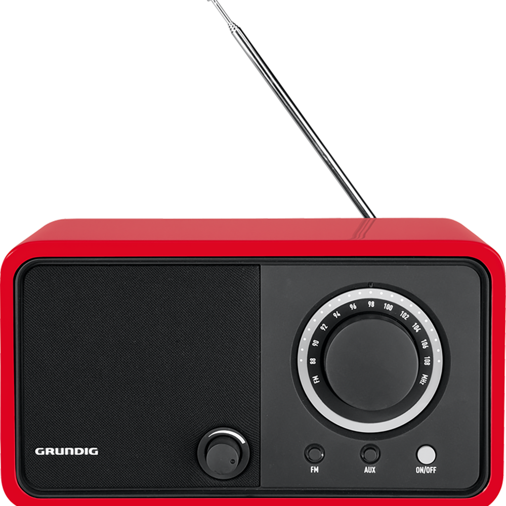 Grundig TR 1200 Glossy Kırmızı Radyo