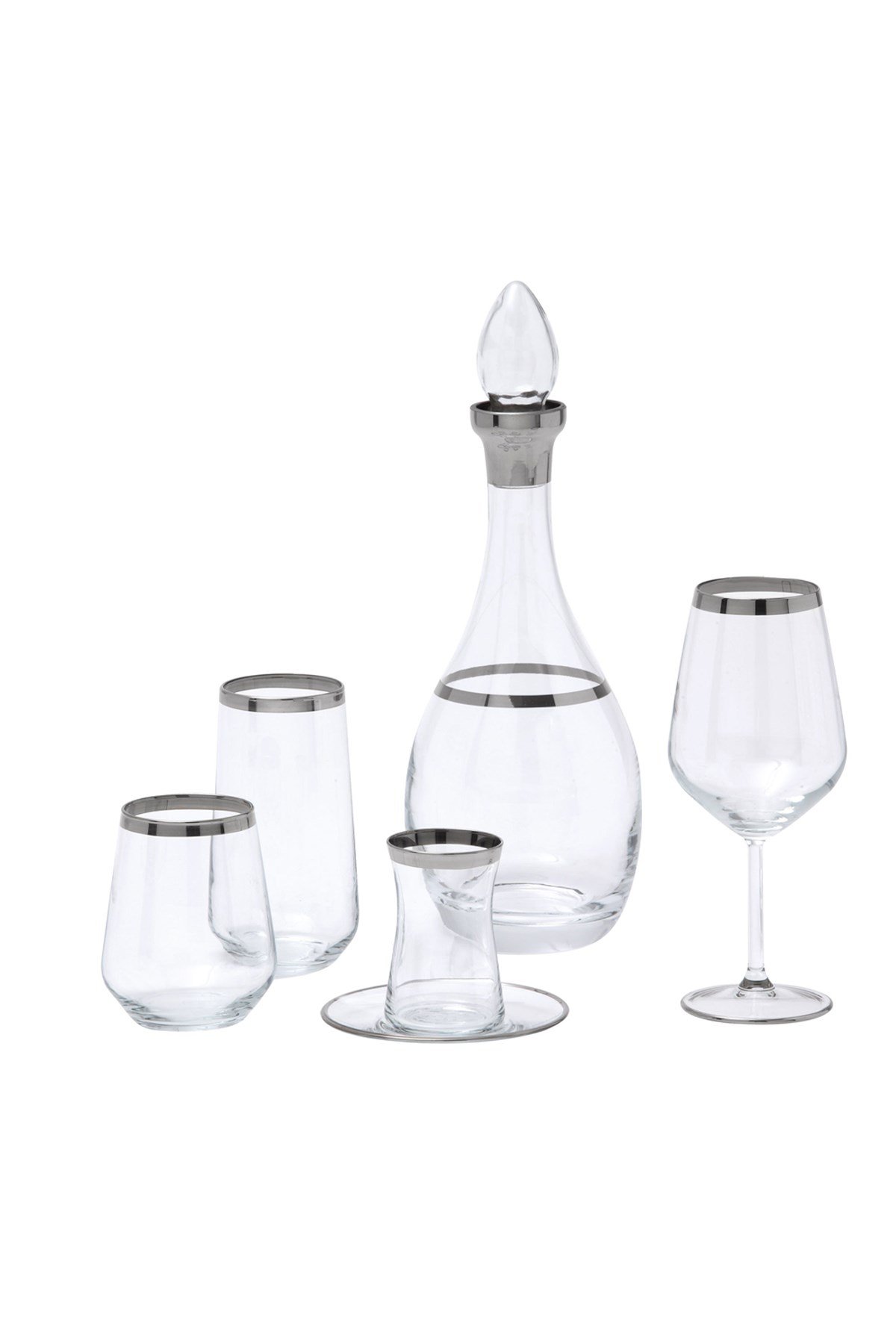 Pierre Cardin 6 Kişilik Su Takımı Arty Cam Su TakımıBardak / Bardak Takımları