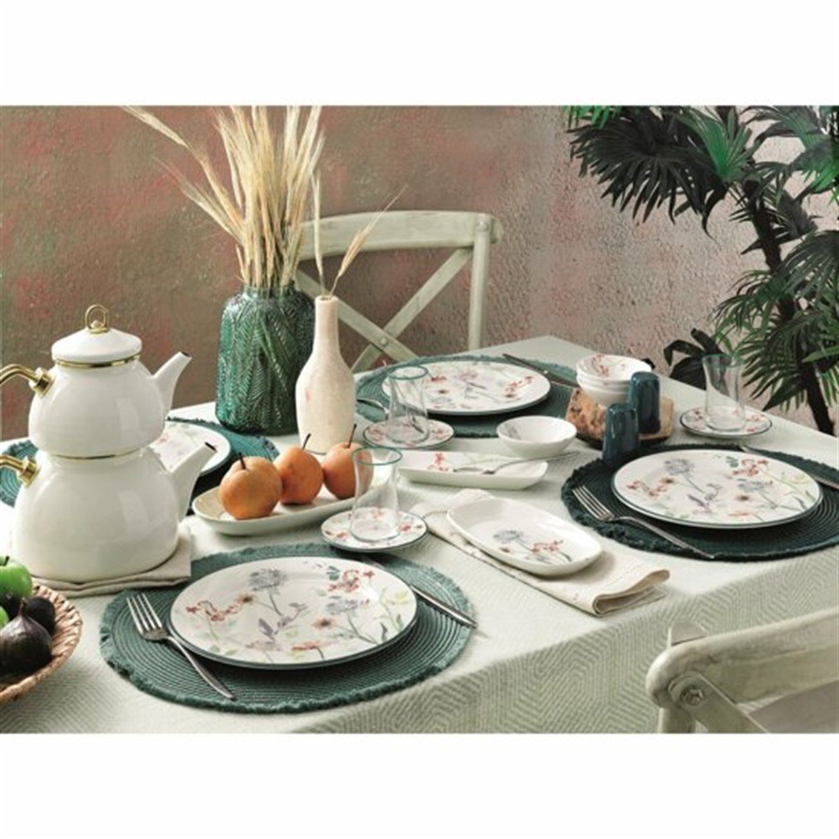 Pierre Cardin Lotus 31 Parça 6 Kişilik Kahvaltı TakımıKahvaltı Takımları