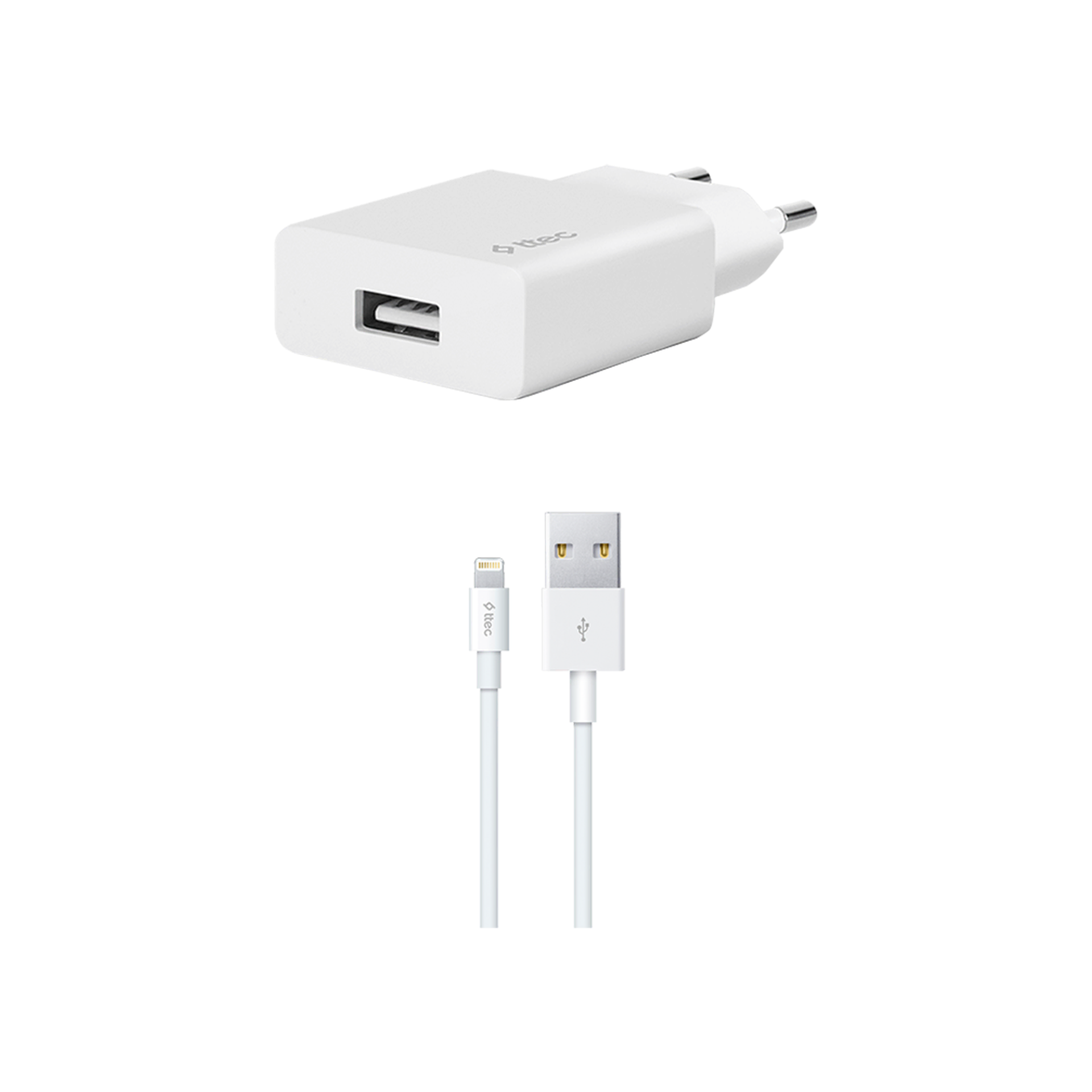 Ttec 2SCS20L SmartCharger Şarj Aleti ve 2.1A Lightning Kablo