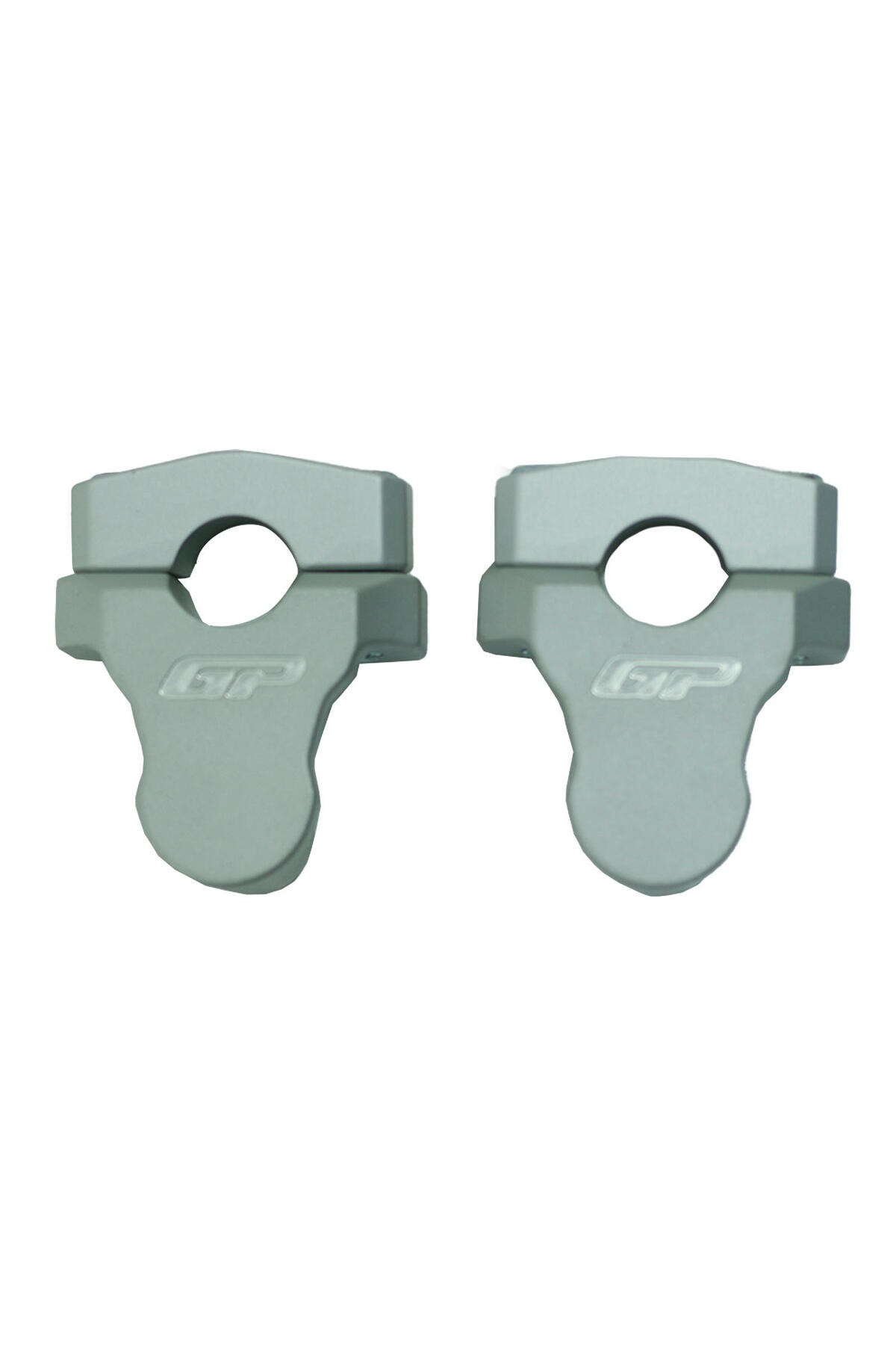 Motosiklet Lüzumlu ÜrünBajaj Dominar 250 / 400 2017-2024 Uyumlu Gidon Yükseltme 22mm Gri 3.5 cm