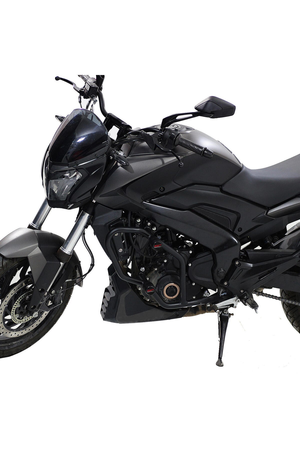 Koruma DemiriBajaj Dominar 400 2017-2019 Uyumlu Motor Koruma Demiri Siyah