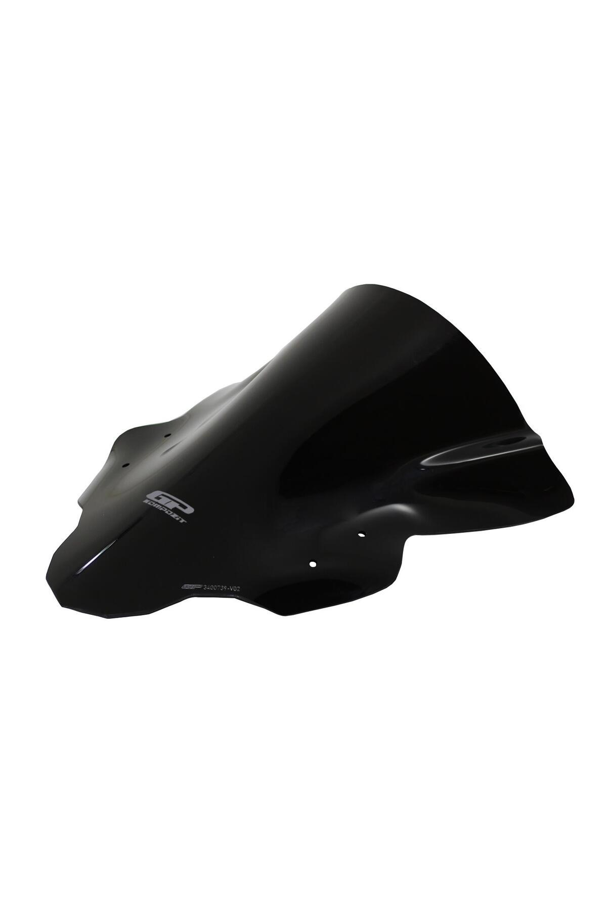 Motosiklet Ön Cam SiperlikBajaj Pulsar NS 200 2011-2024 Uyumlu Ön Tur Camı Siyah 40 cm