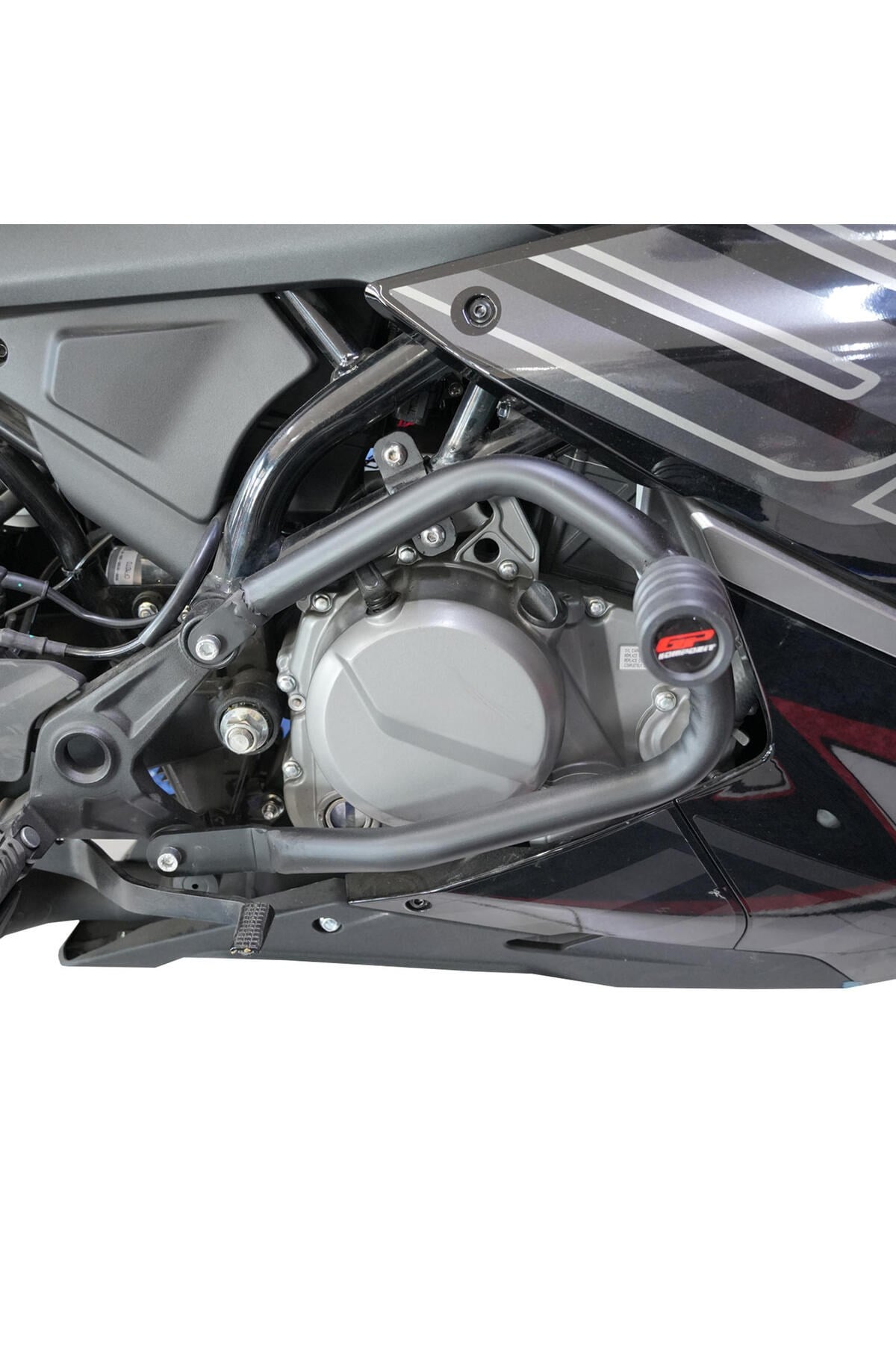Motosiklet Koruma DemiriCF Moto 250 SR 2026 Uyumlu Motor Koruma Demiri Siyah