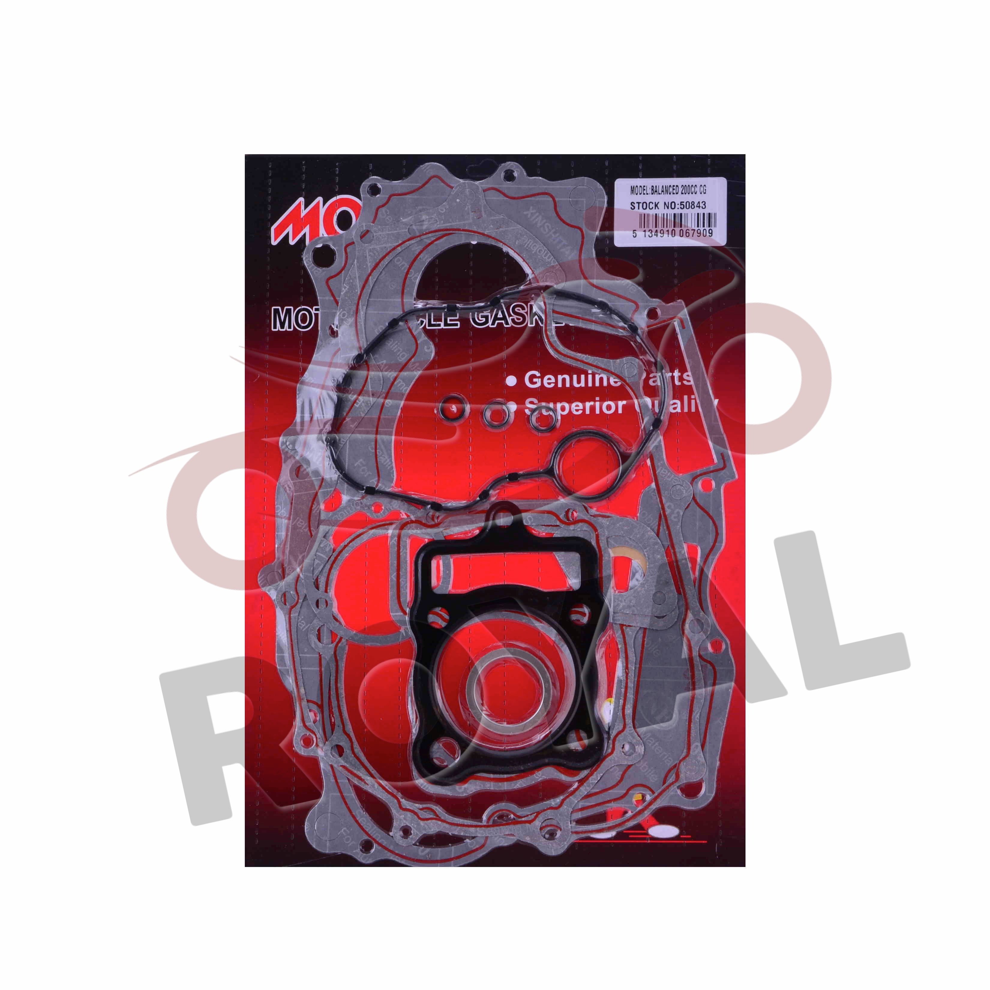 Conta GrubuCONTA TAKIMI  BALANSLI   [SUBAP KEÇESİ DAHİL ]  200cc CG SİLİKONLU GRİ