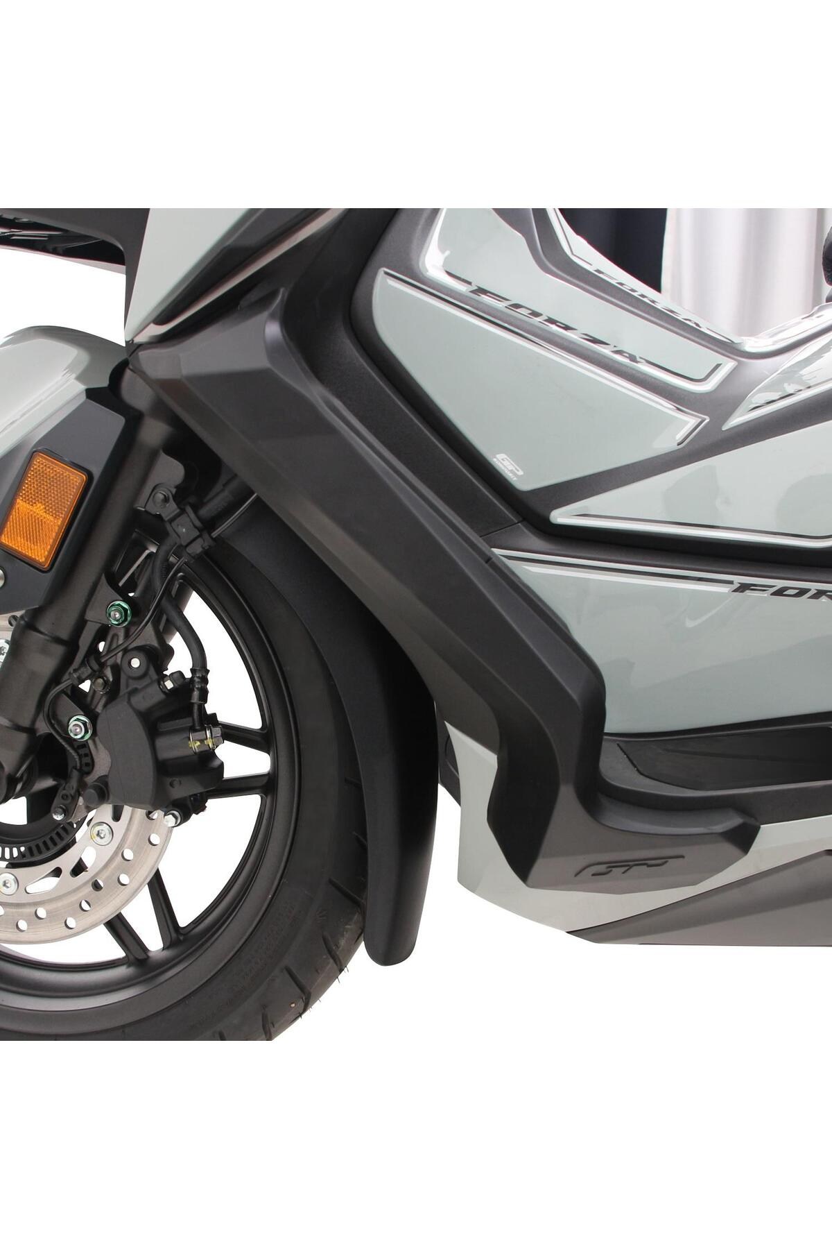 Motosiklet Lüzumlu ÜrünGP Kompozit Honda Forza 250 2021-2025 Uyumlu Alt Bacak Koruma Siy