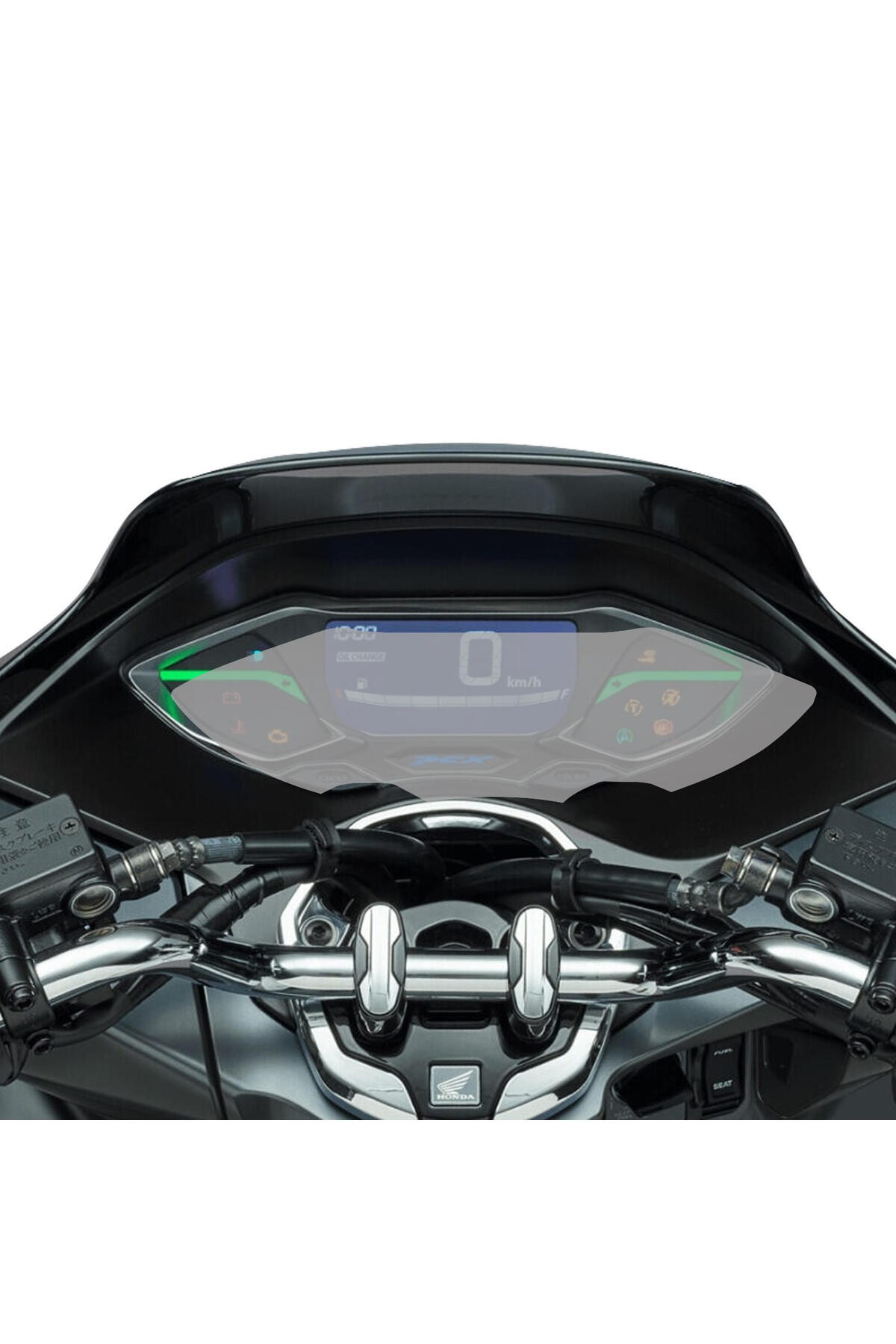 Motosiklet Lüzumlu ÜrünGP Kompozit Honda PCX 125 / 150 2022-2025 Uyumlu Motosiklet Ekran Koruyucu Şeffaf