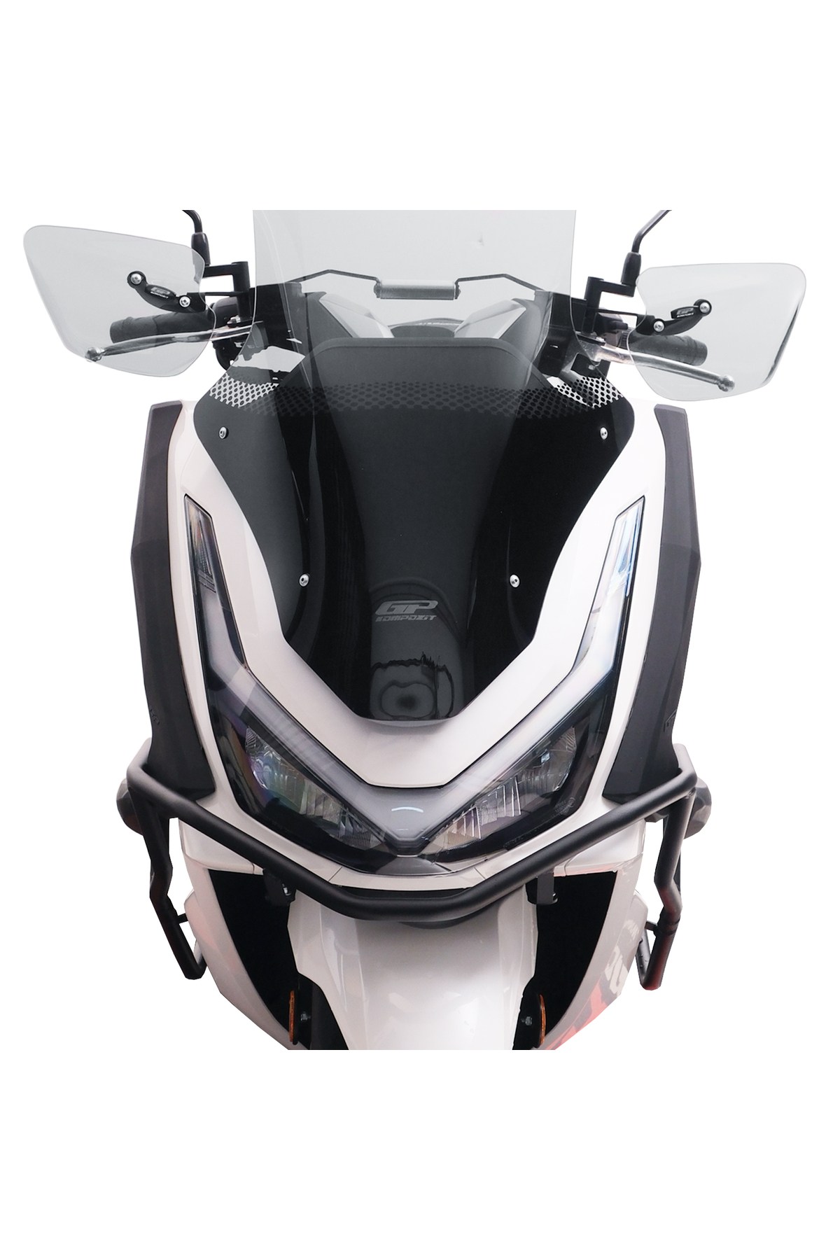 Motosiklet Lüzumlu ÜrünGP Kompozit Honda PCX 125 / 150 2025 Uyumlu Üst Bacak Koruma Siyah