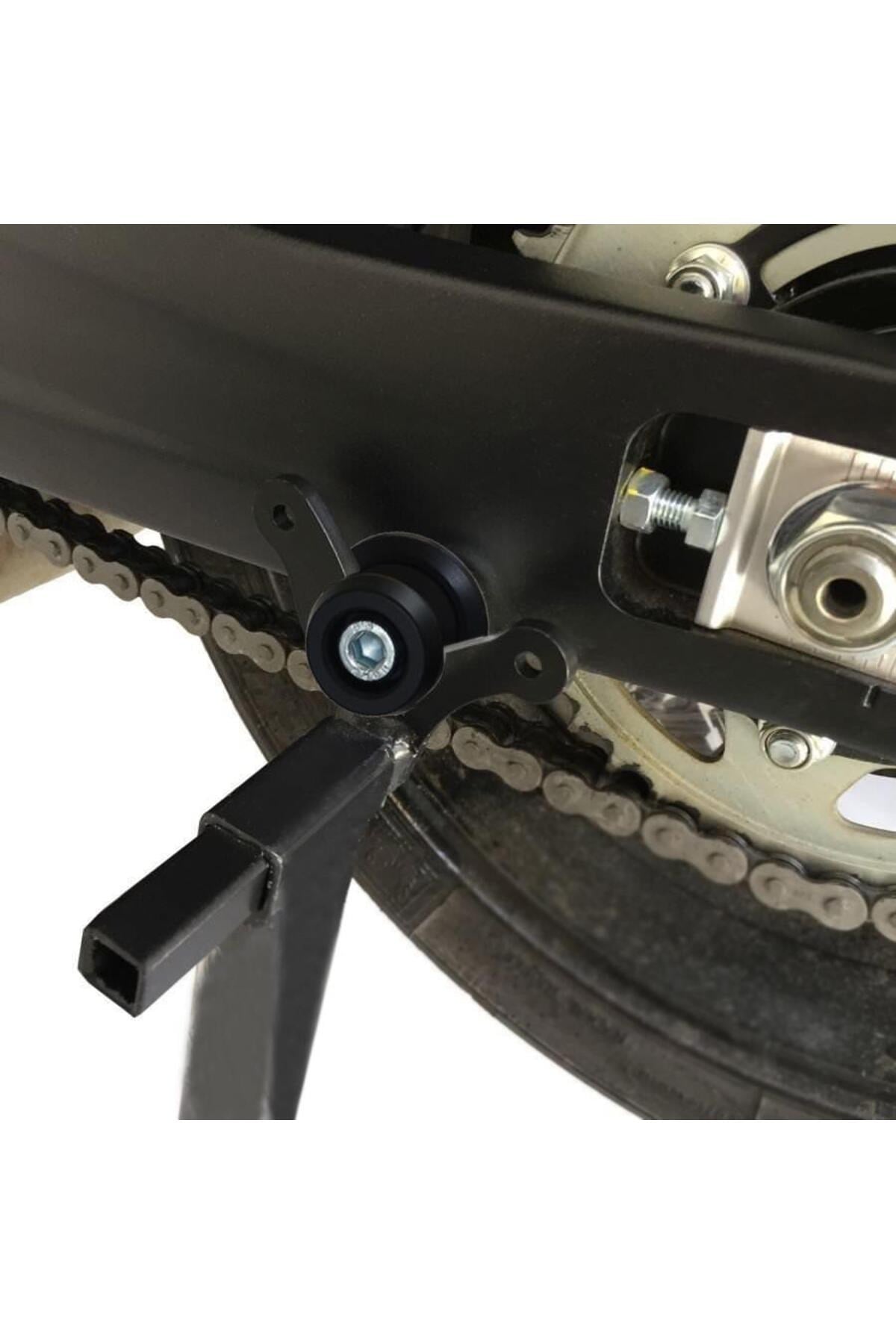 Motosiklet Lüzumlu ÜrünGP Kompozit Universal Sehpa Takozları Siyah 8 mm