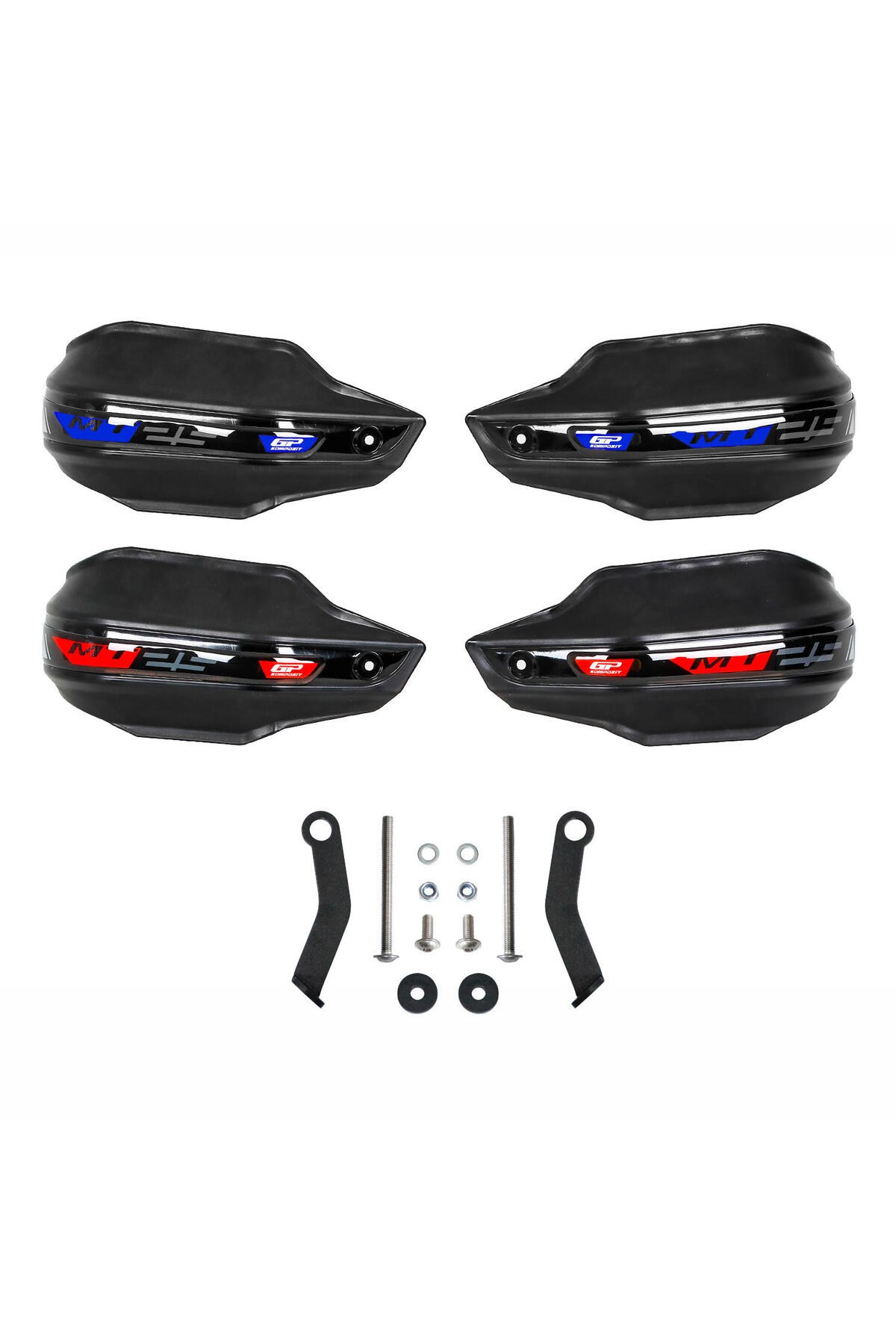 Motosiklet ElcikGP Kompozit Yamaha MT-25 2015-2024 Uyumlu Plastik Elcik Koruma Siyah MAVİ