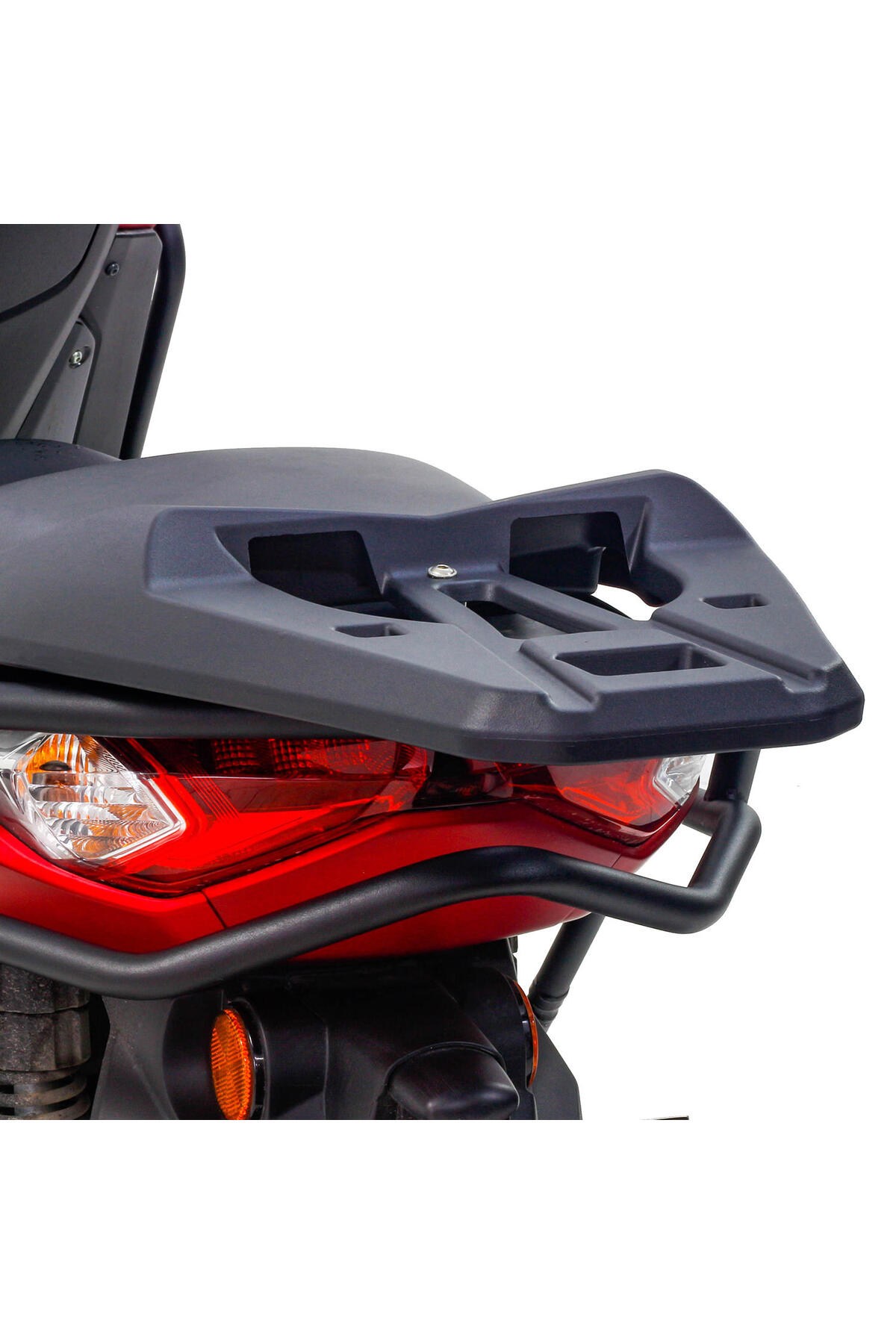 Motosiklet Lüzumlu ÜrünGP Kompozit Yamaha NMAX 125 / 155 2021-2024 Uyumlu Arka Çanta Demiri Siyah