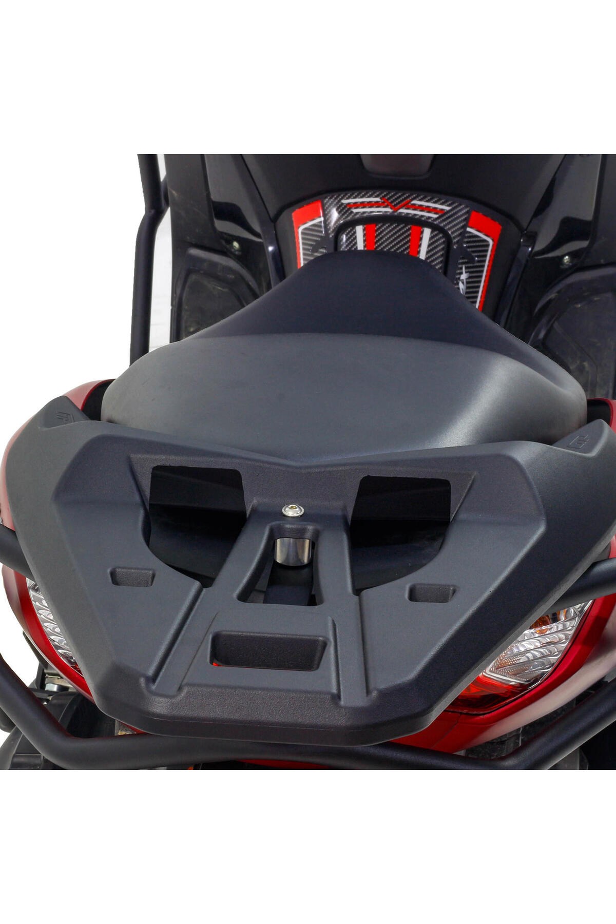 Motosiklet Lüzumlu ÜrünGP Kompozit Yamaha NMAX 125 / 155 2021-2024 Uyumlu Arka Çanta Demiri Siyah