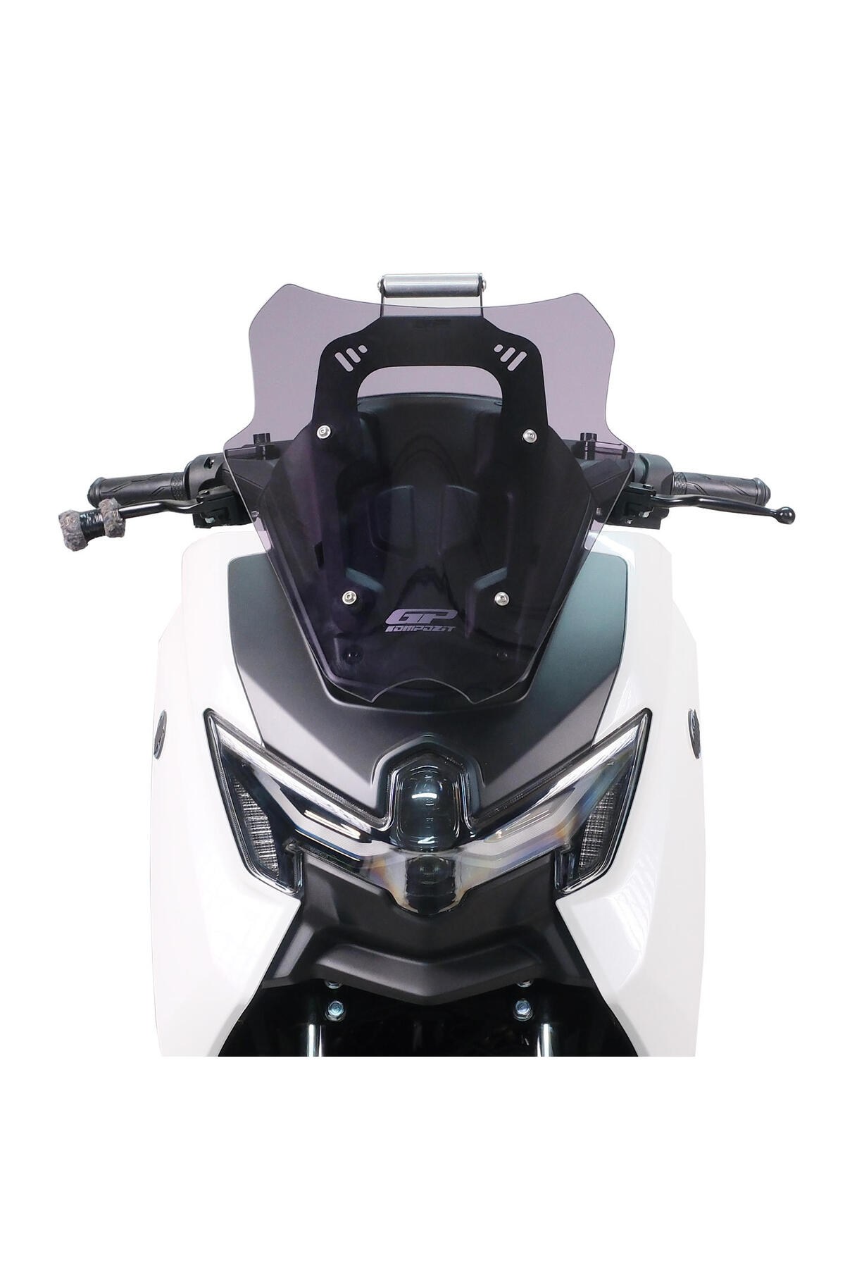 Motosiklet Smart BarGP Kompozit Yamaha NMAX 125 / 155 2025 Uyumlu Telefon / Navigasyon Tutucu Siyah