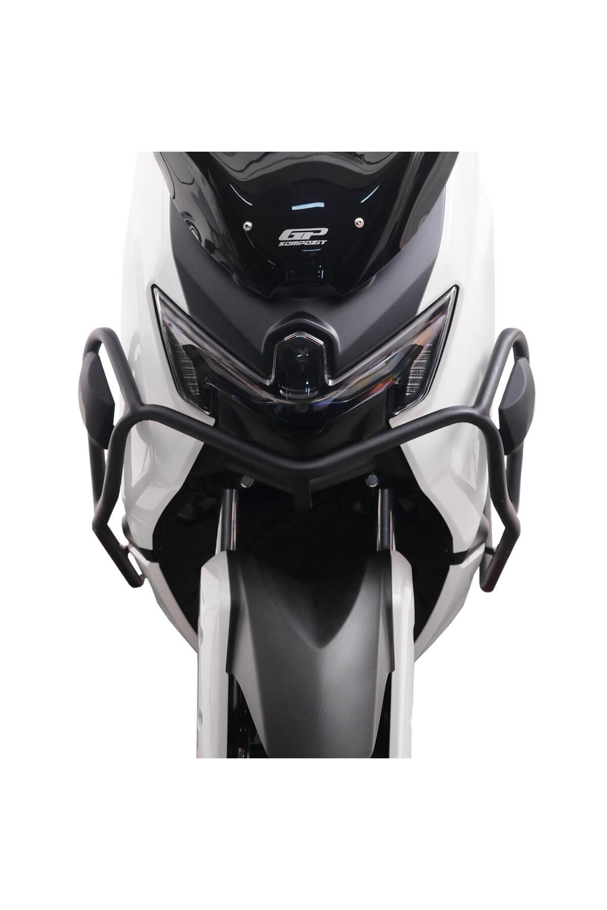 Motosiklet Koruma DemiriGP Kompozit Yamaha NMAX 125 / 155 2025 Uyumlu Motor Koruma Demiri Siyah