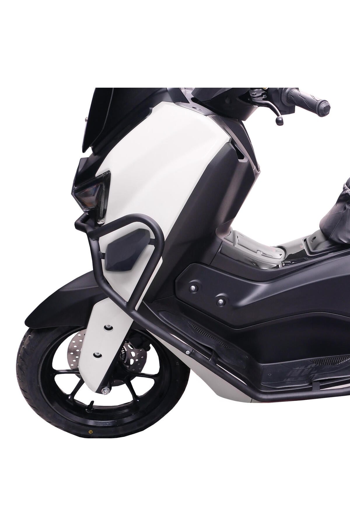 Motosiklet Koruma DemiriGP Kompozit Yamaha NMAX 125 / 155 2025 Uyumlu Motor Koruma Demiri Siyah