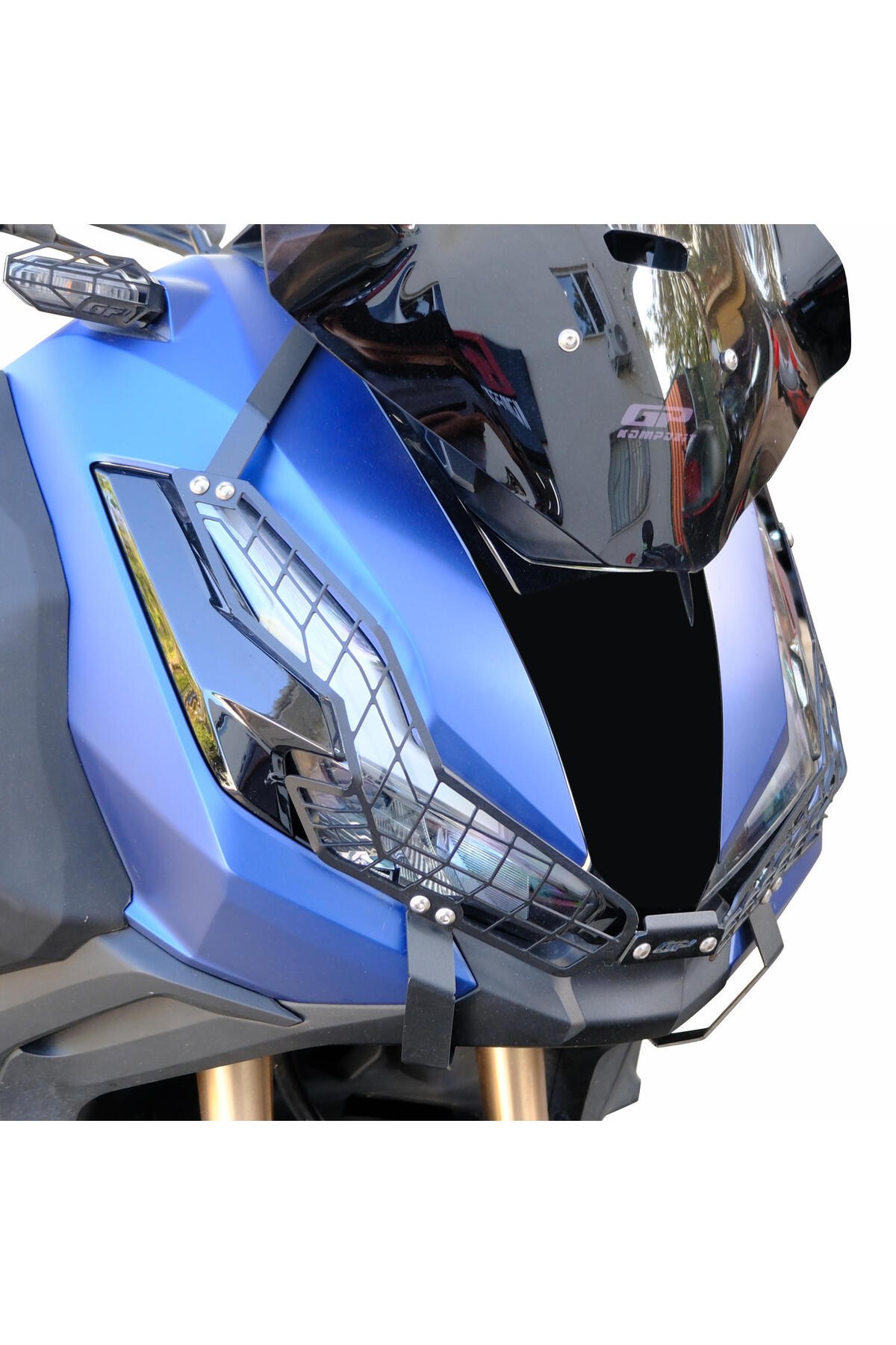 Motosiklet Lüzumlu ÜrünHonda ADV 350 2023-2025 Uyumlu Far Koruma Siyah
