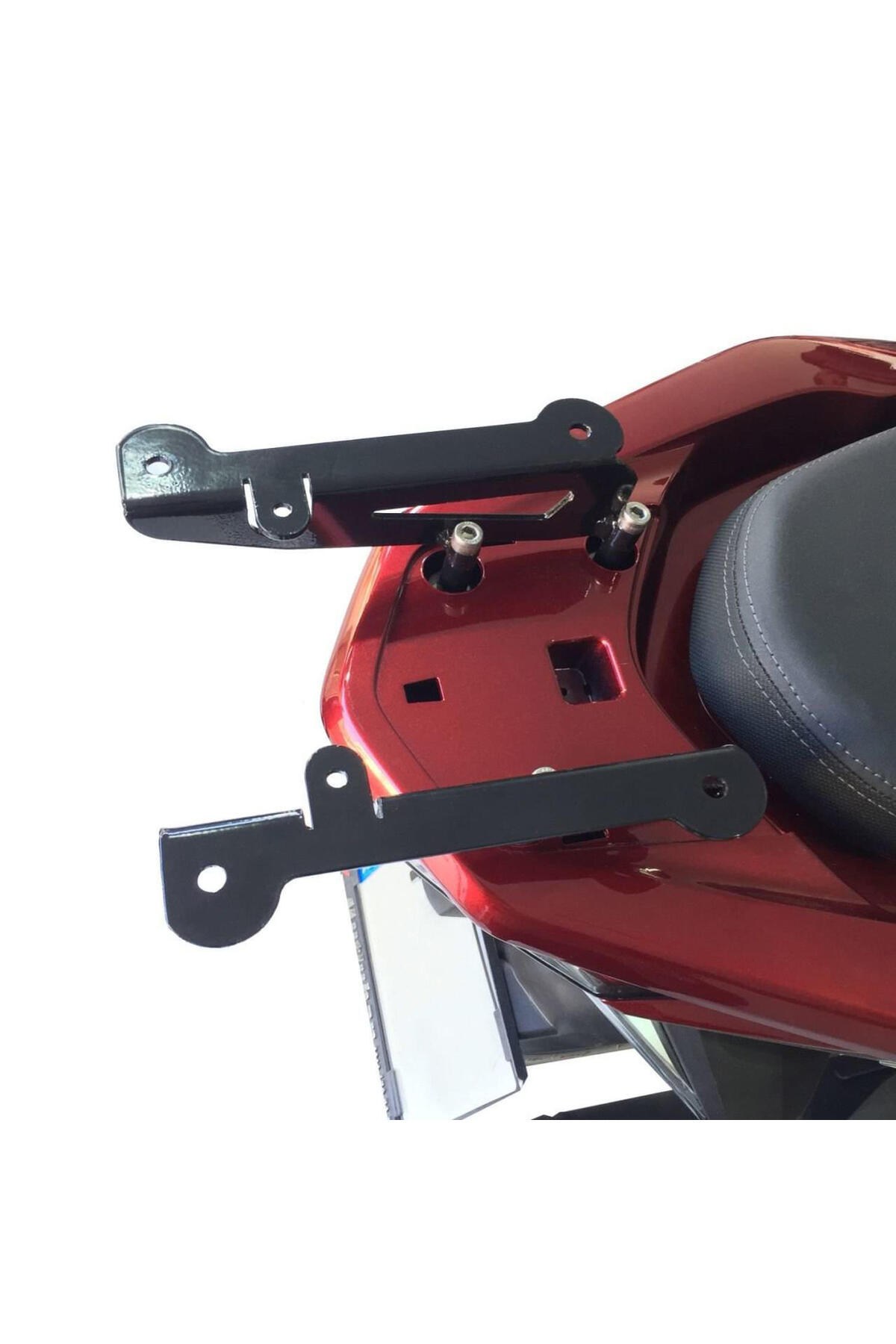 Motosiklet Lüzumlu ÜrünHonda PCX 125 / 150 2011-2025 Uyumlu Arka Çanta Demiri Siyah