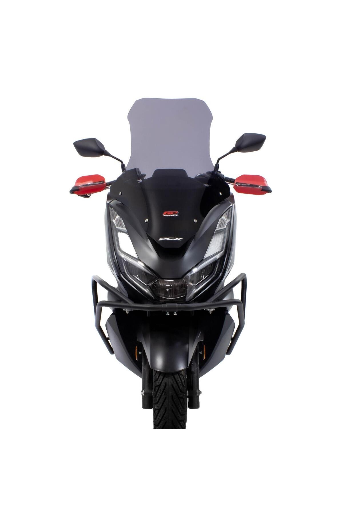 Motosiklet ElcikHonda PCX 125 / 150 2014-2024 Uyumlu Plastik Elcik Koruma Siyah