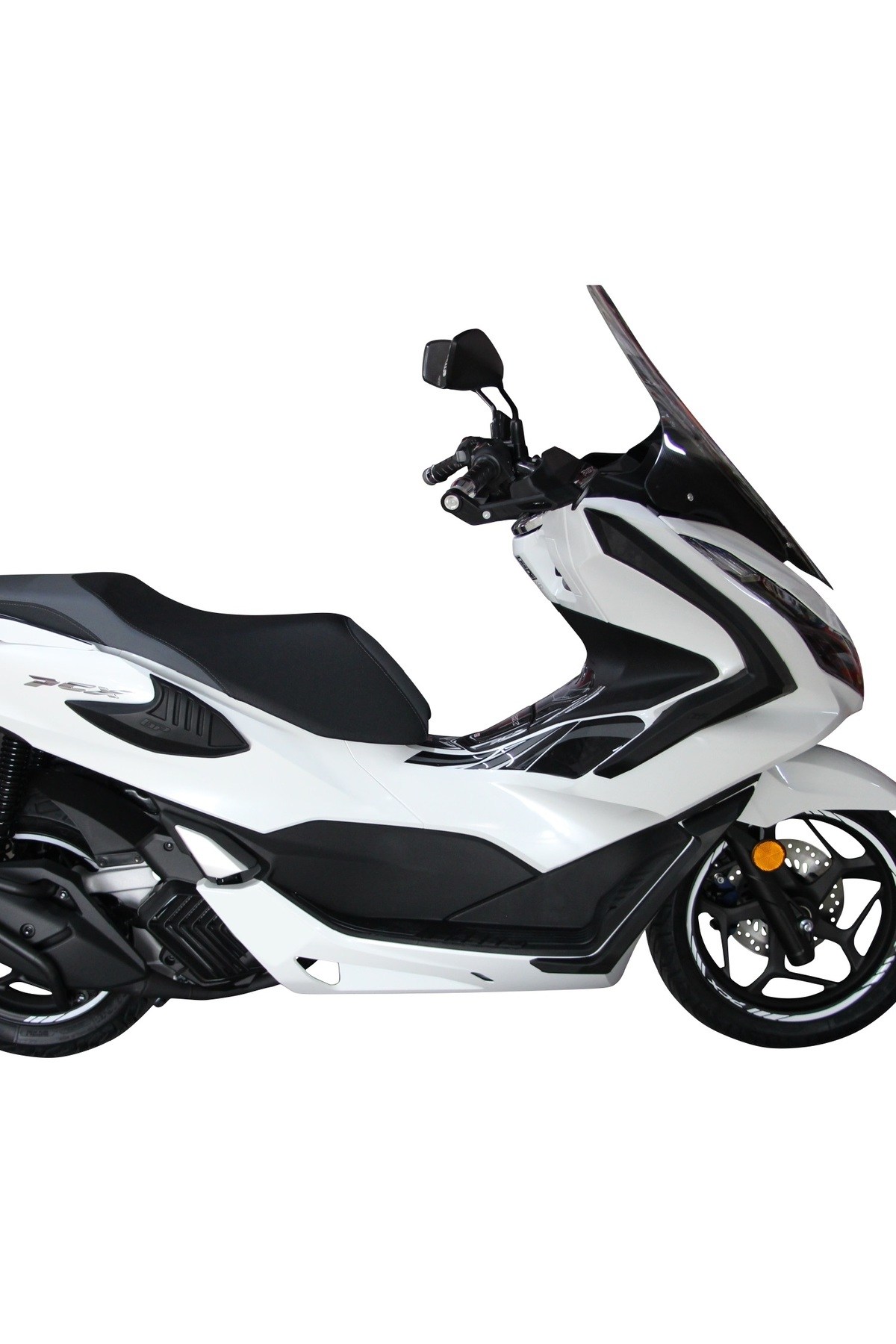 Motosiklet Koruma DemiriHonda PCX 125 / 150 2021-2024 Uyumlu Üst/Alt Bacak ve Grenaj Koruma Seti Siyah