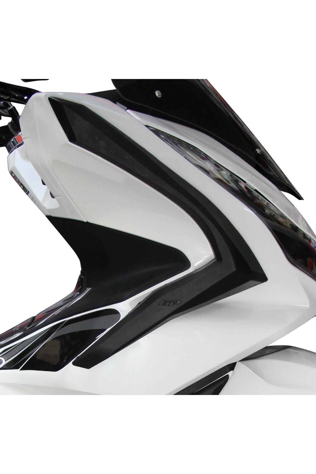 Motosiklet Lüzumlu ÜrünHonda PCX 125 / 150 2021-2024 Uyumlu Üst Bacak Koruma Siyah