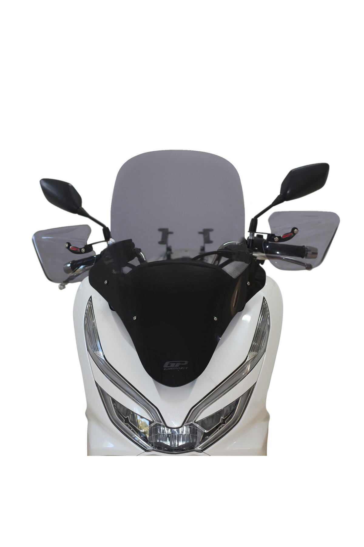 Motosiklet Ön Cam SiperlikHonda PCX 125 2018-2020 Uyumlu Ön Tur Camı Füme 71 cm