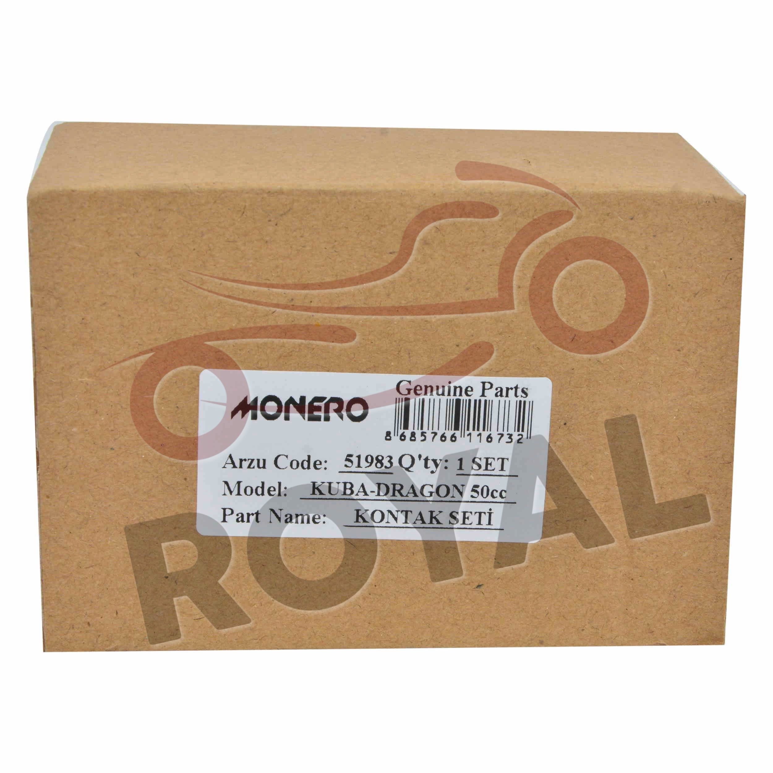 Kontak SetleriKONTAK SETİ - KUBA DRAGON 50cc