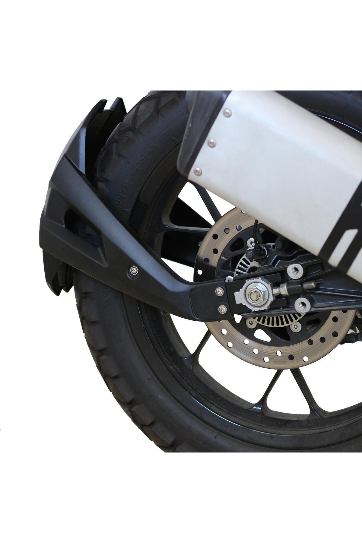Motosiklet Lüzumlu ÜrünKTM 250 / 390 Adventure 2020-2024 Uyumlu Arka Çamur Sıyırıcı Siyah