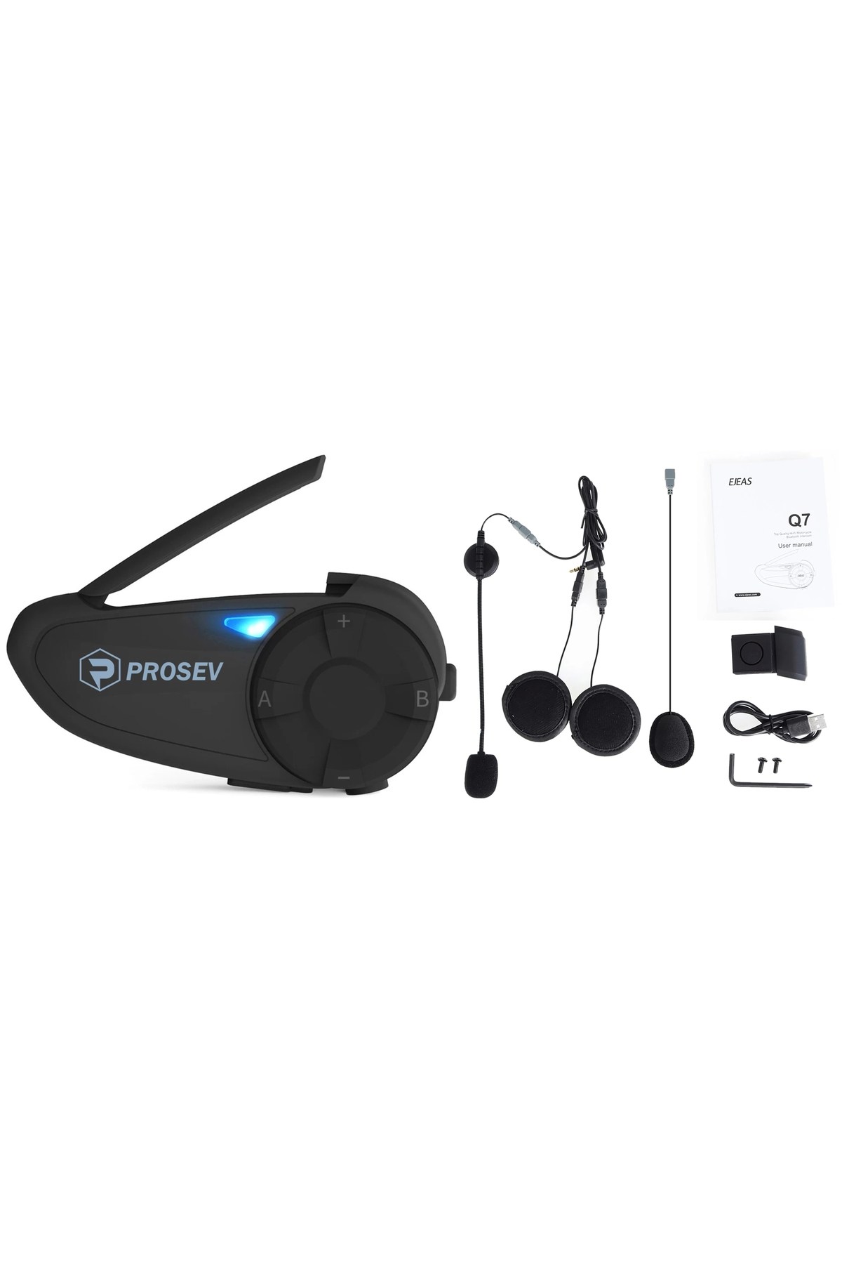IntercomQ7 BLUETOOTH VE İNTERKOM