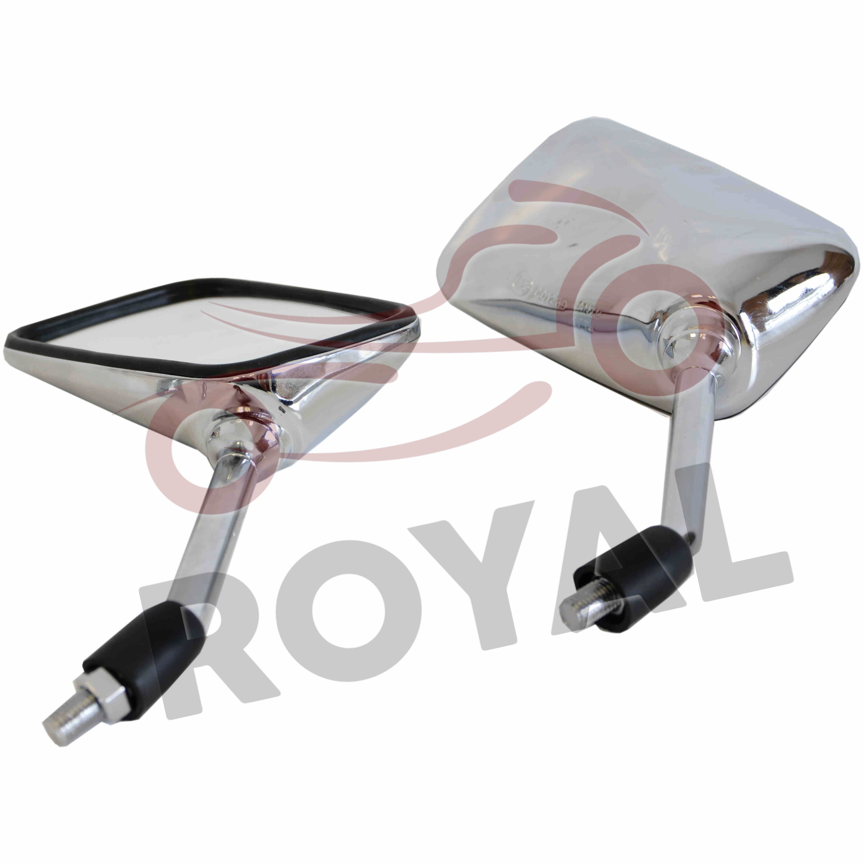 AynalarQY AYNA 10 MM  CBF150    [ KROMAJLI - SAĞI TERS DİŞ]  [TAKIM]