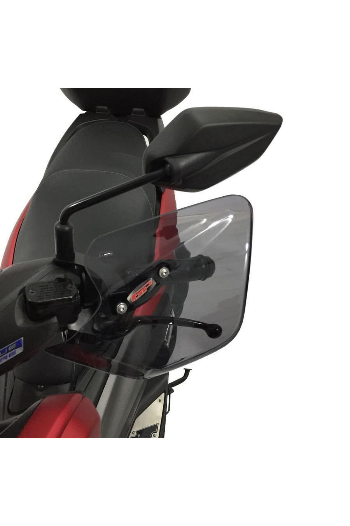 Motosiklet ElcikYamaha NMAX 125 / 155 2015-2022 Uyumlu Elcik Koruma Füme