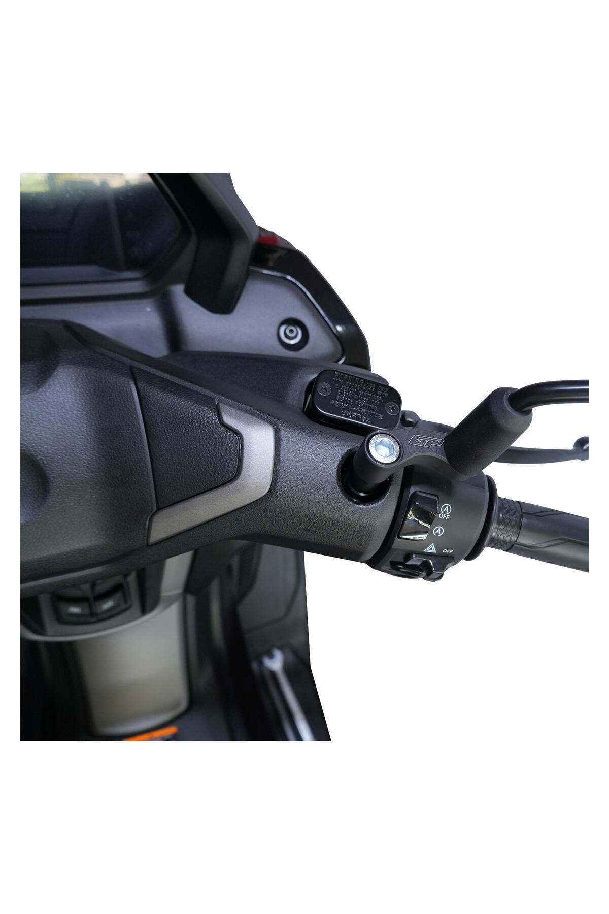 Motosiklet Lüzumlu ÜrünYamaha NMAX 125 / 155 2015-2025 Uyumlu Ayna Genişletme Siyah