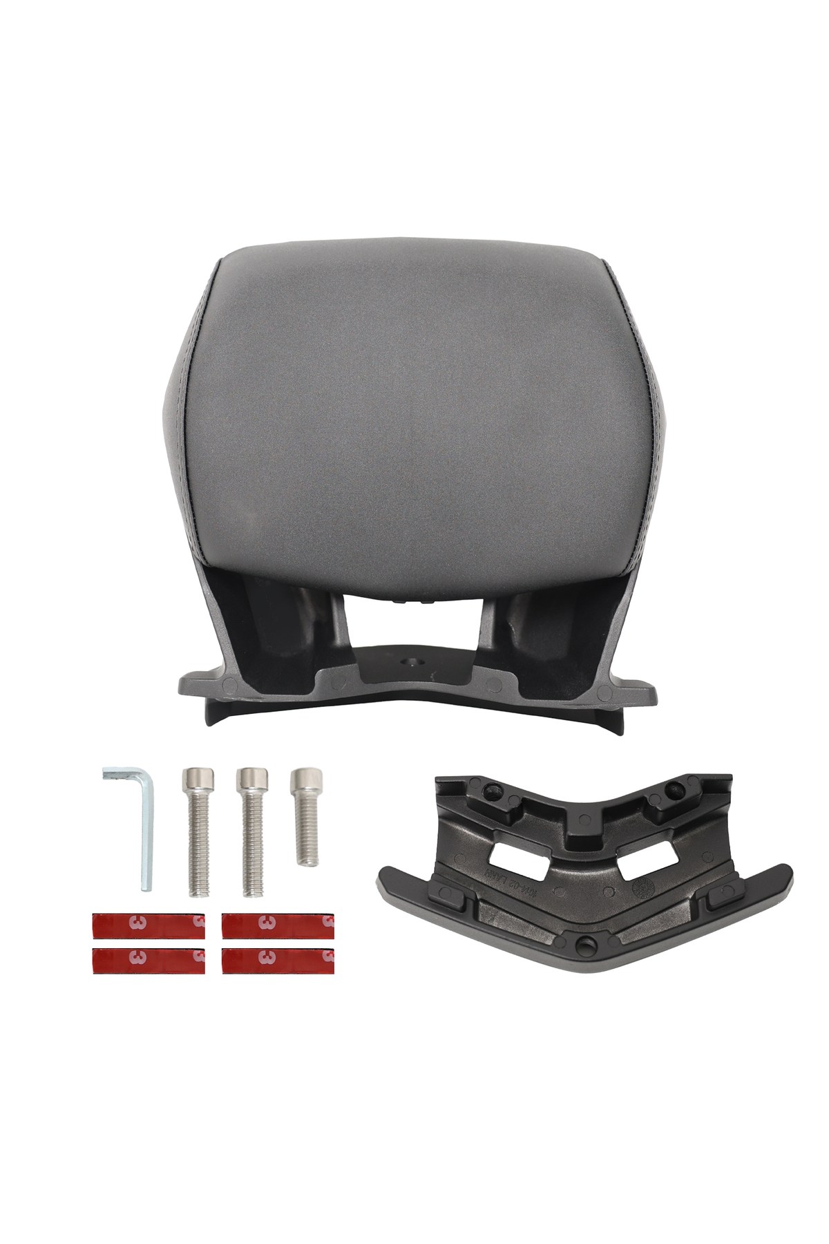Motosiklet SırtlıkYamaha NMAX 125 / 155 2021-2024 Uyumlu Dikişli Sissy Bar Siyah