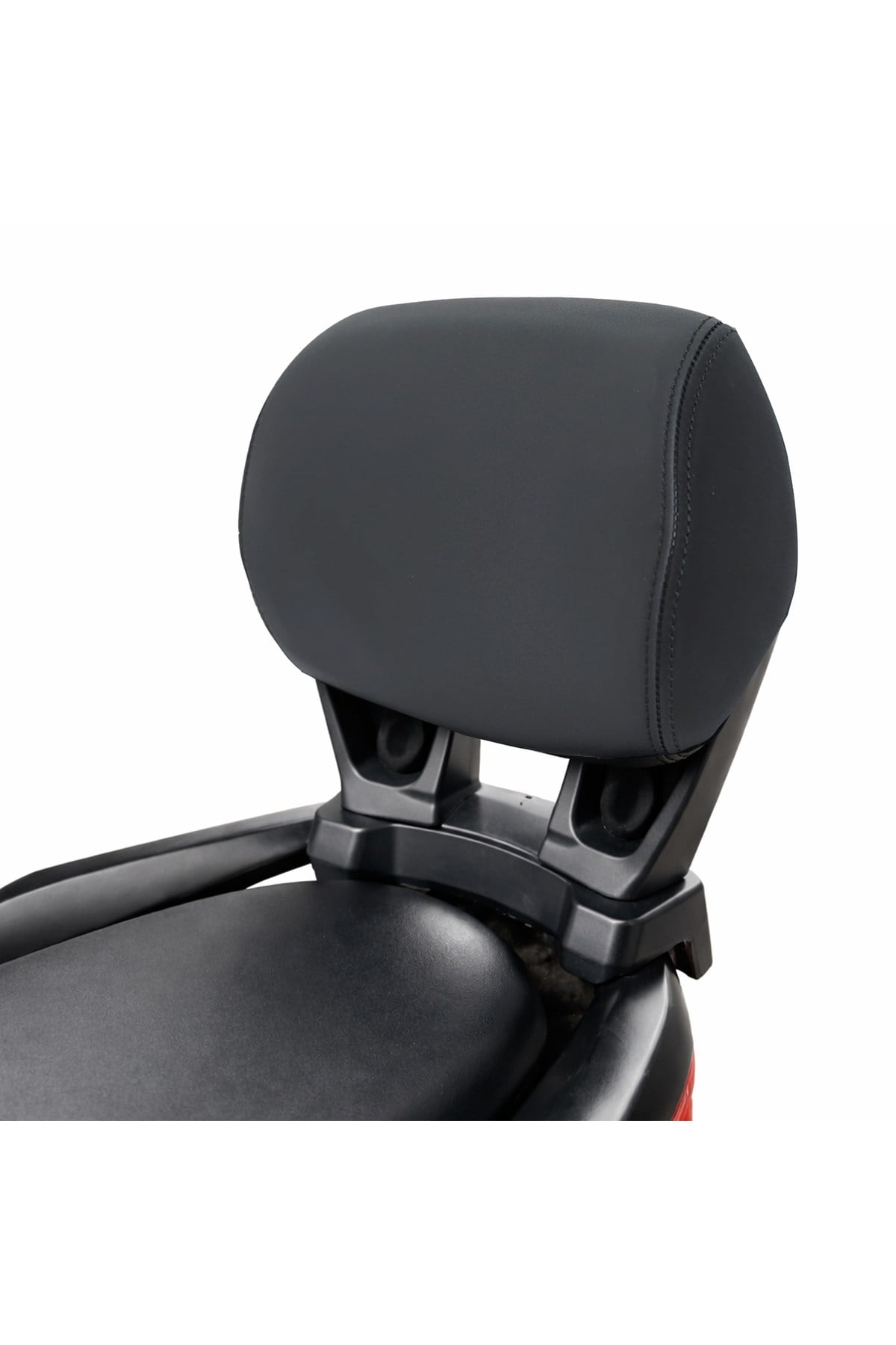 Motosiklet SırtlıkYamaha NMAX 125 / 155 2025 Uyumlu Dikişli Sissy Bar Siyah