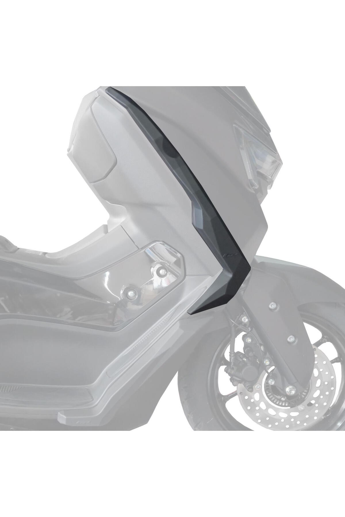 Motosiklet Lüzumlu ÜrünYamaha NMAX 125 / 155 2025 Uyumlu Üst Bacak Koruma Siyah