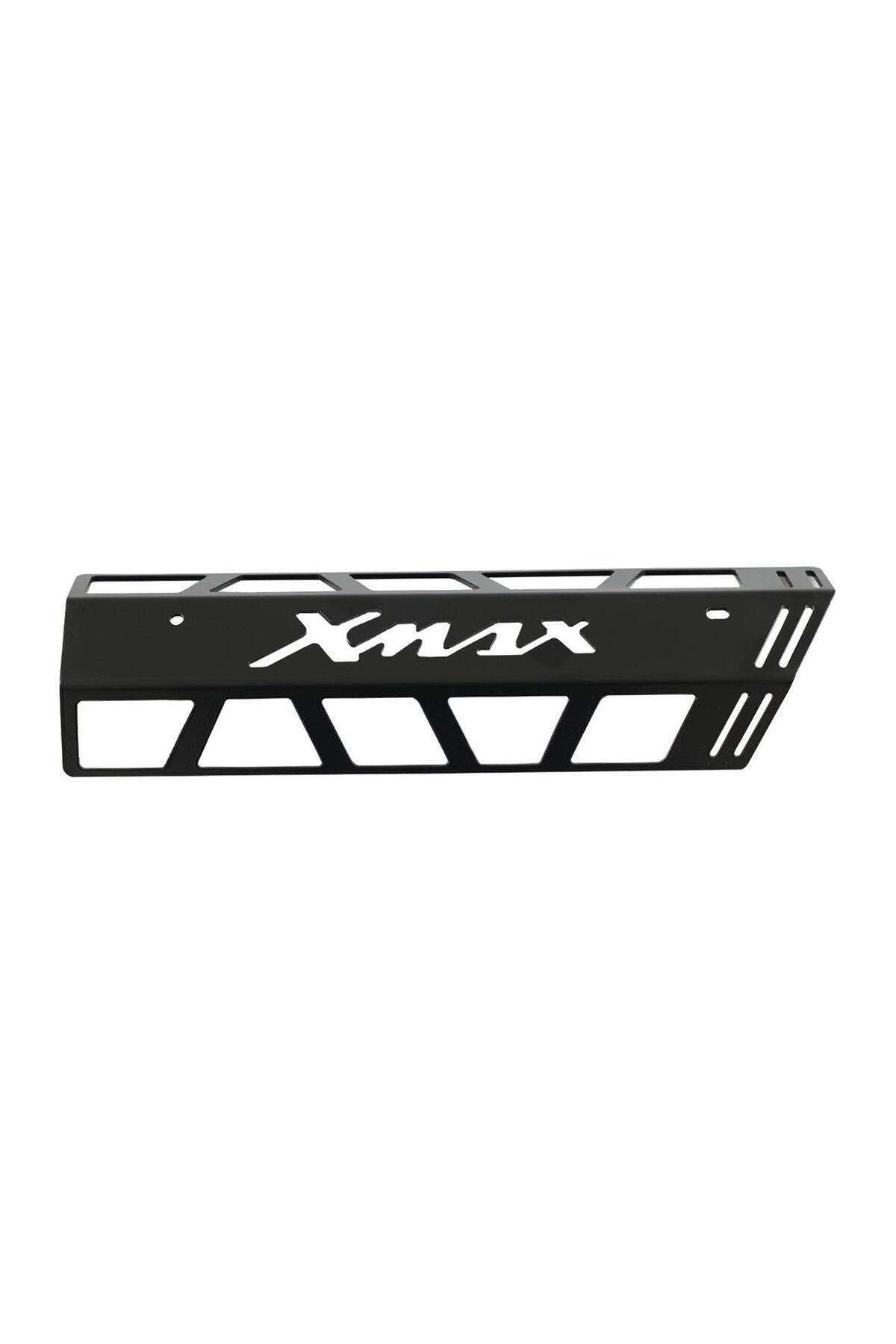 Motosiklet TakozuYamaha XMAX 250 2011-2017 Uyumlu Egzoz Koruma Kapağı Siyah