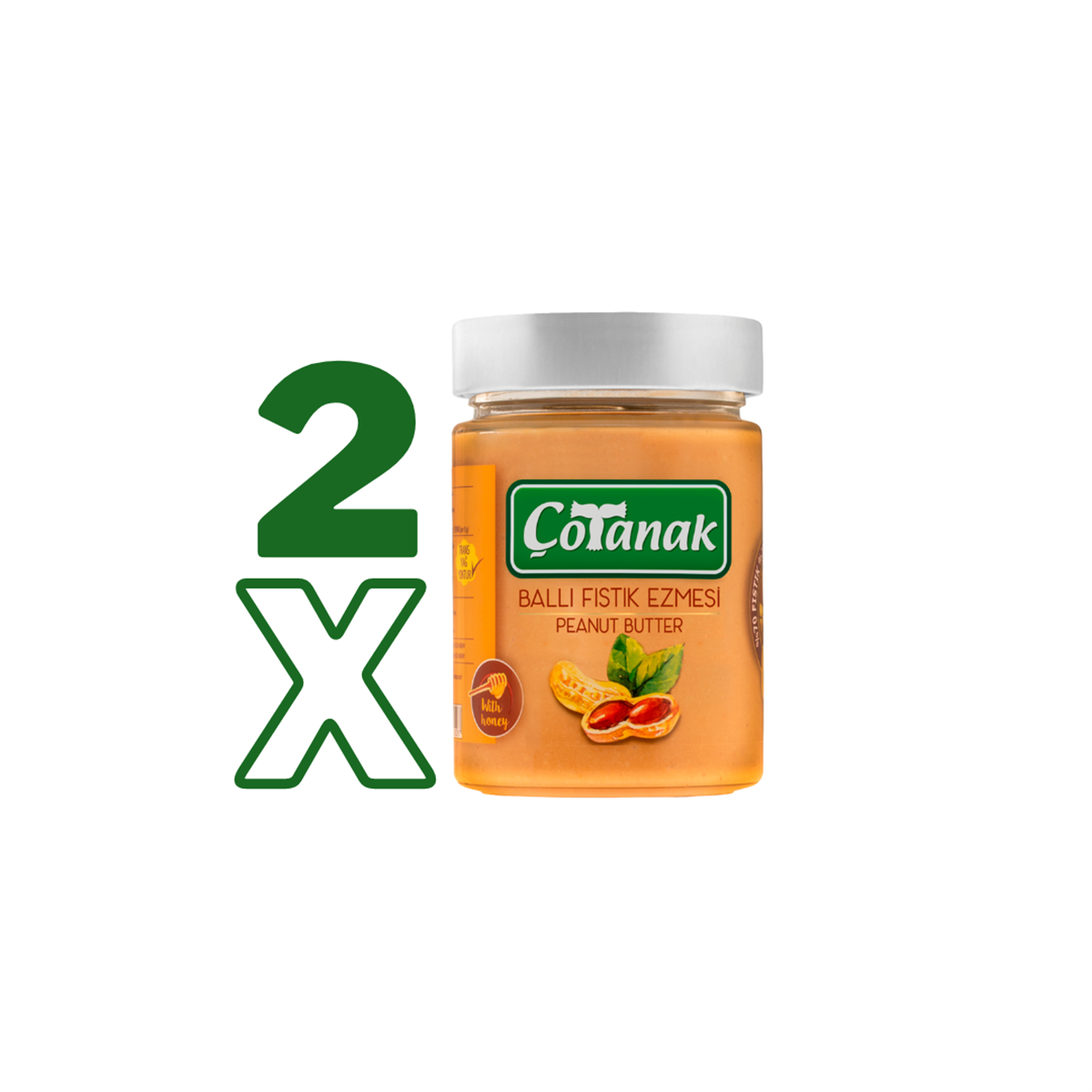 Çotanak 300G Ballı Fıstık 2'li