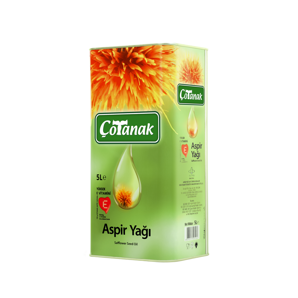 Çotanak 5L Aspir Yağı