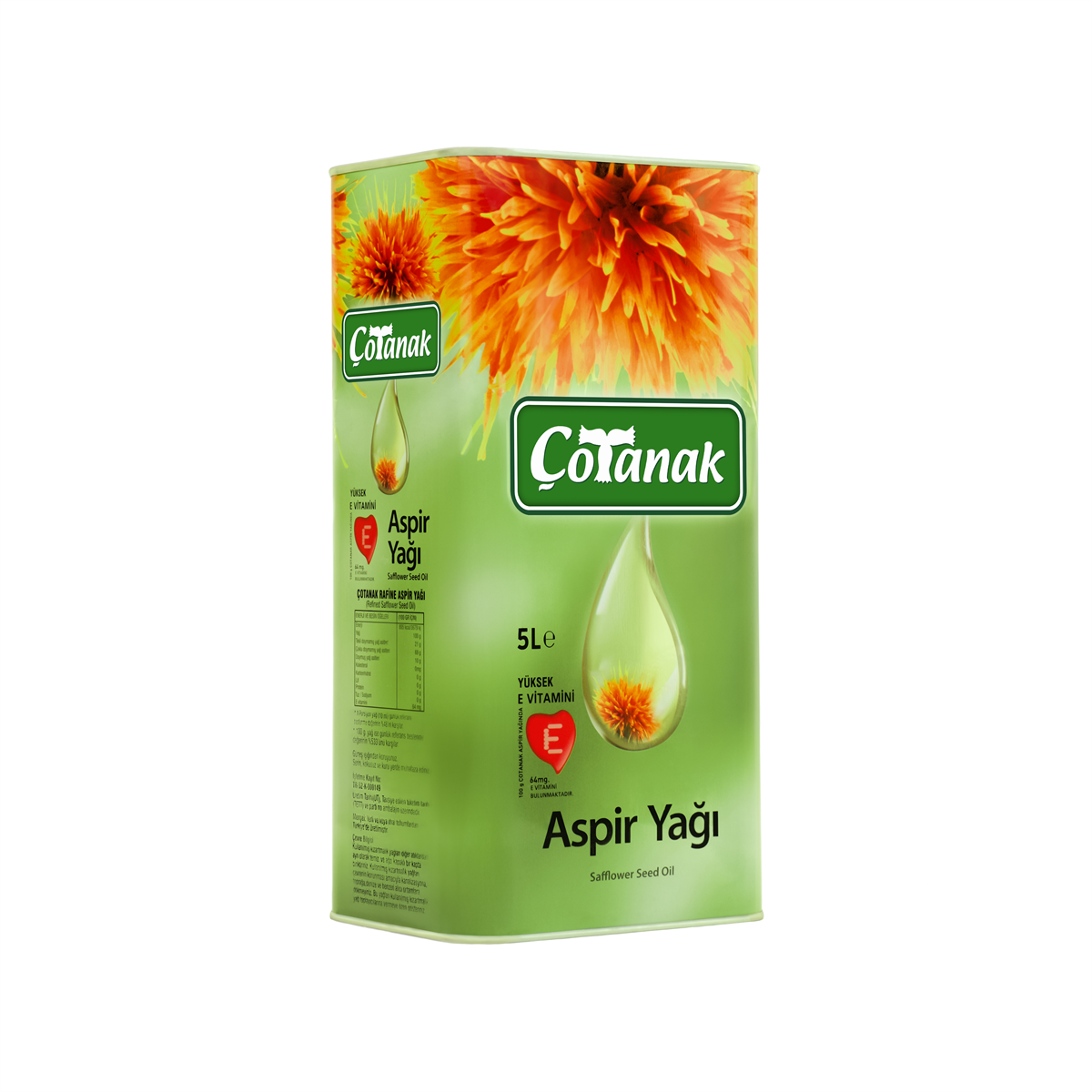 Çotanak 5L Aspir Yağı