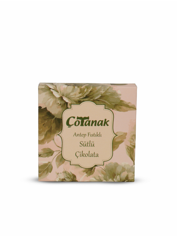 Çotanak Antep Fıstıklı Sütlü Tablet Çikolata 60 Gr