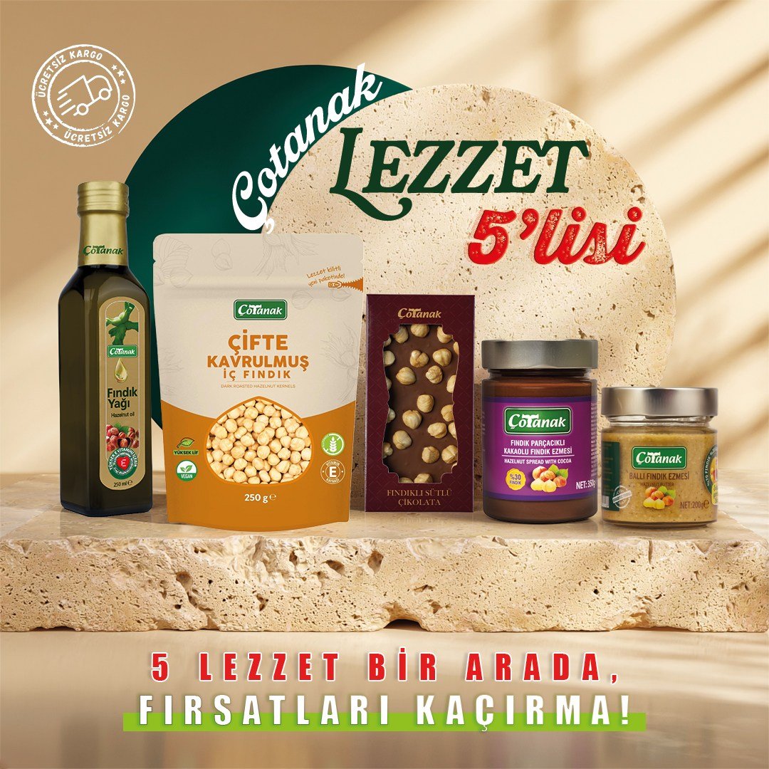 Çotanak Lezzet 5'lisi Paketi