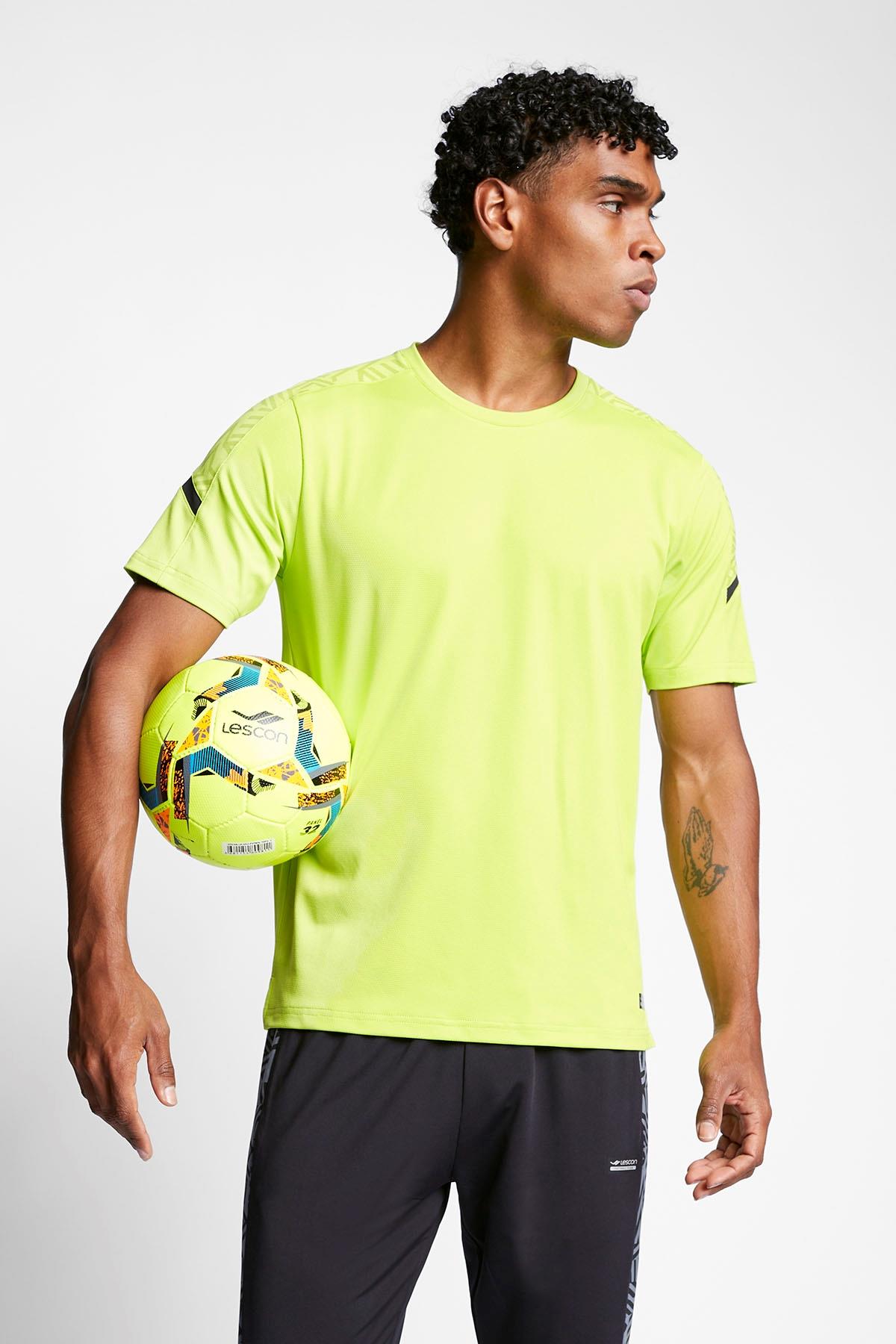 LESCON23BTEP001036-2691LESCON 23B-1036 KISA KOL T-SHIRT