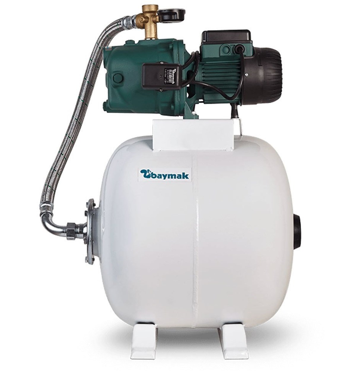 Baymak Jet 112-20LT Yatay Tanklı Hidrofor, 6 Kat 6 Daire