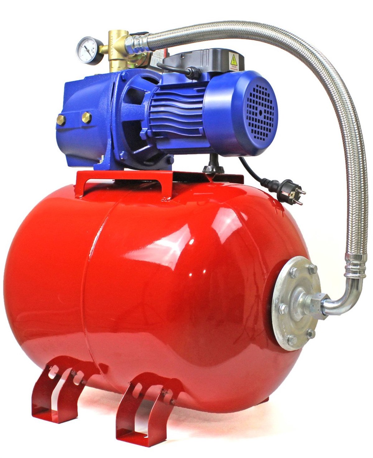 Winpo WNP 200 7 Kat 10 Daire Hidrofor, 50 Litre Yatay Tanklı Hidrofor, Ev Tipi Hidrofor