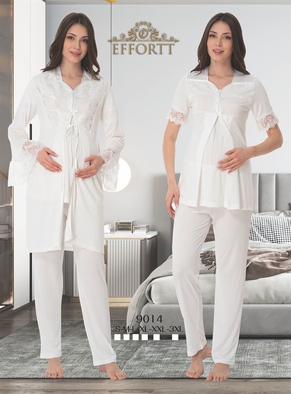 9014 EFFORT PİJAMA SABAHLIK