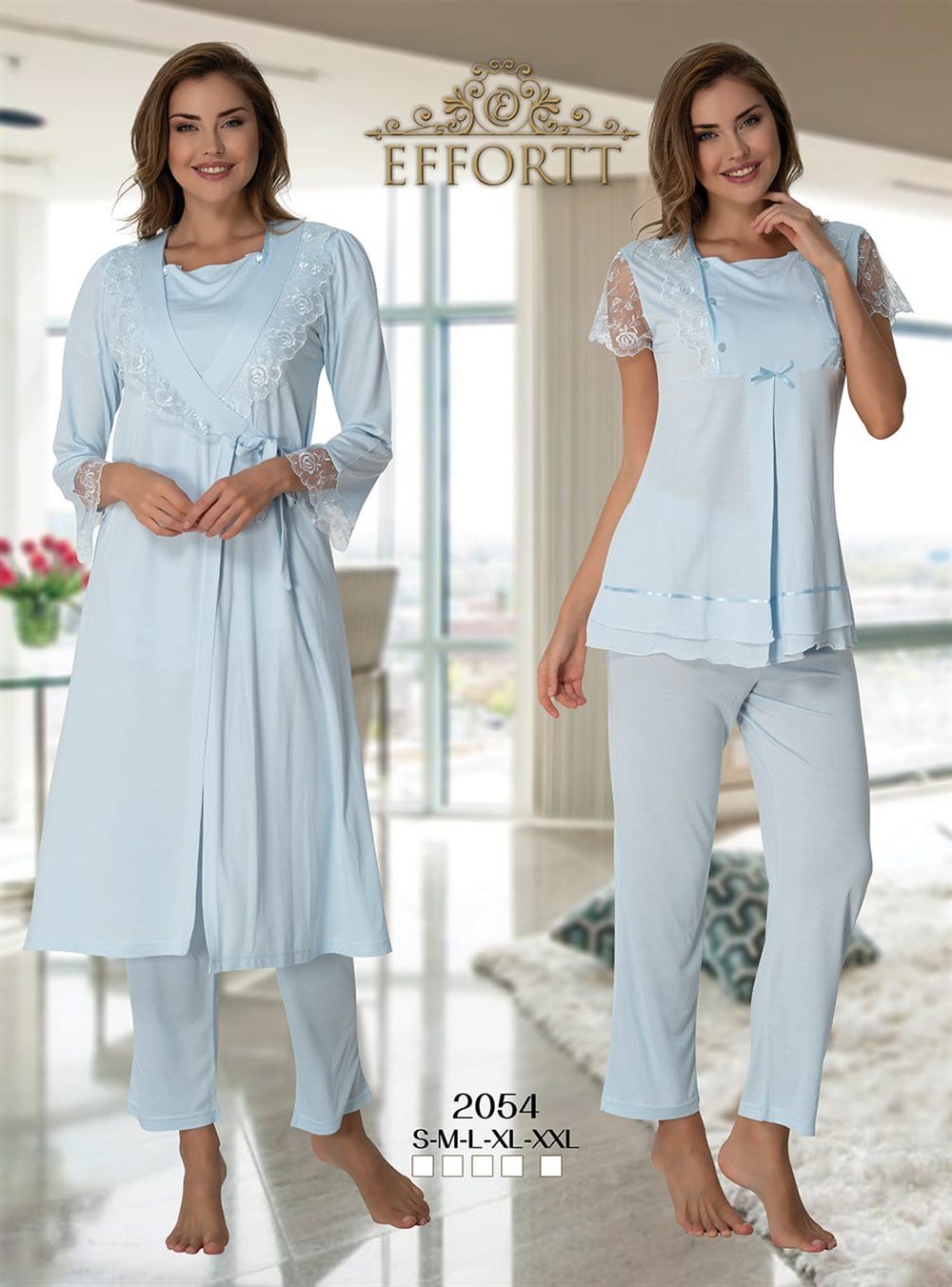 Effortt Lohusa Pijama , Sabahlık